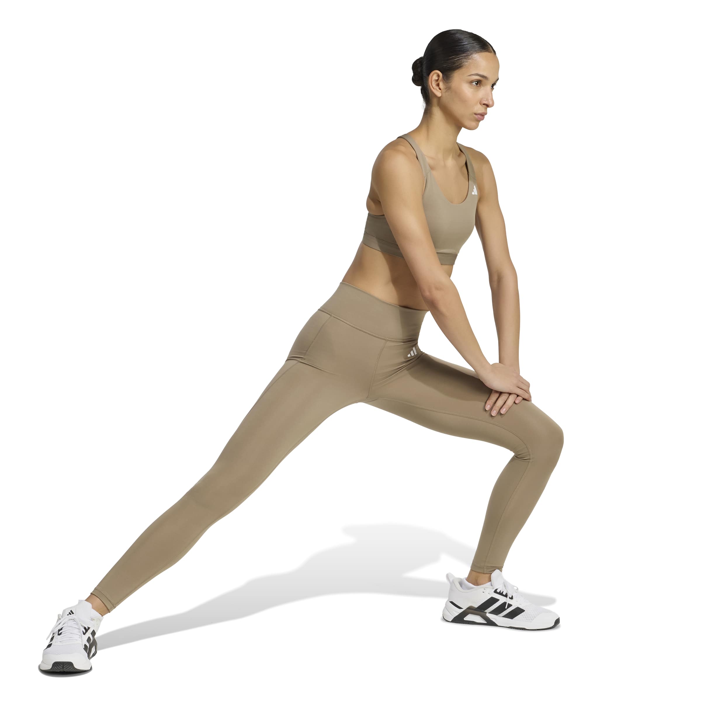 Adidas Reggiseno Sportivo Beige