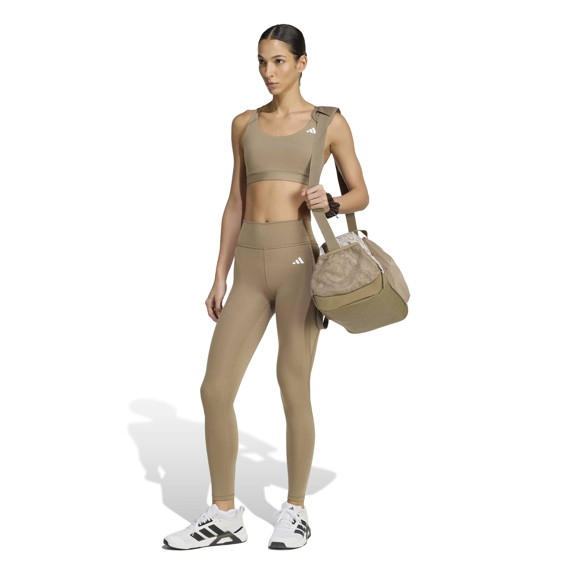 Adidas Reggiseno Sportivo Beige