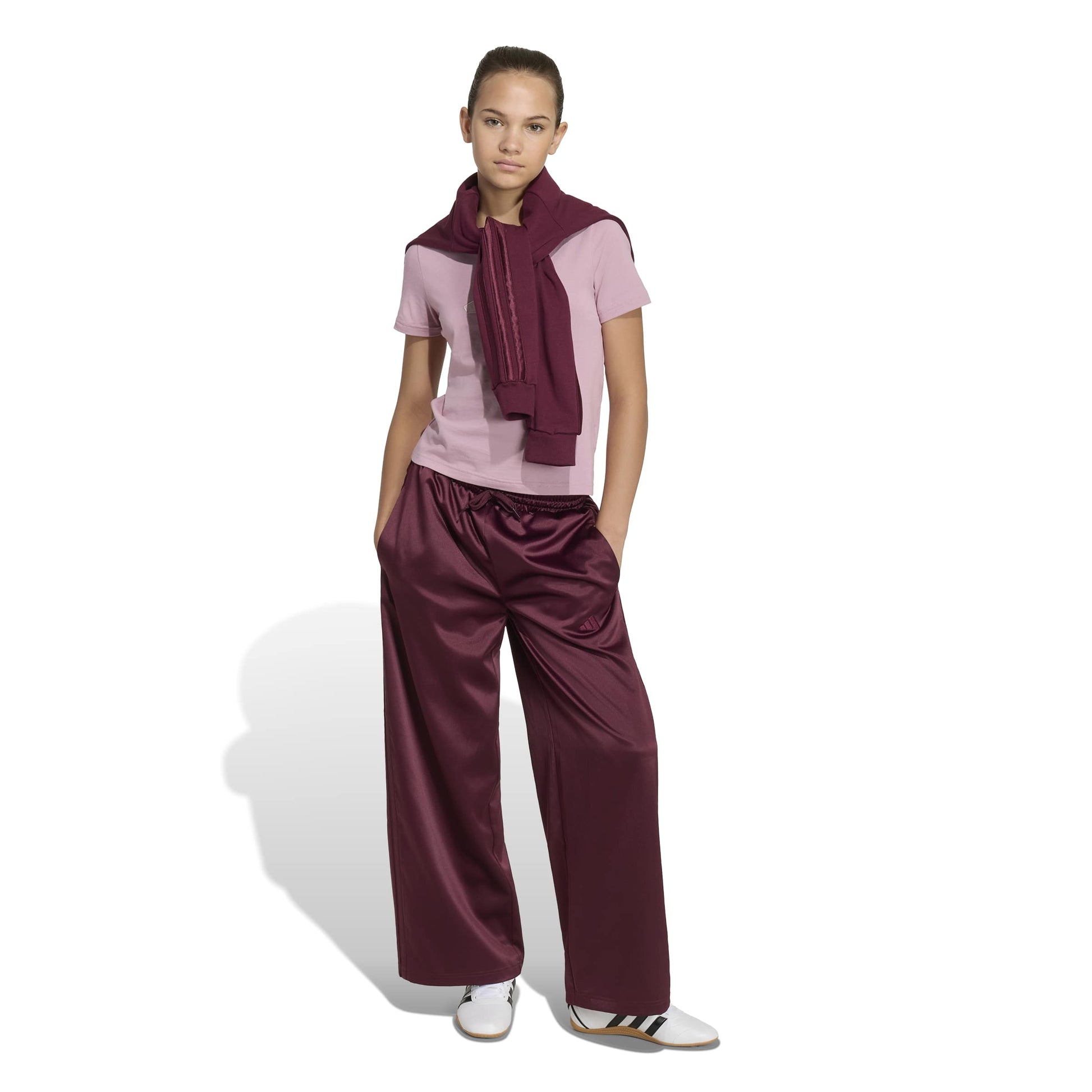 Adidas Pantaloni Rosso