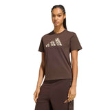 T-shirt Animal Graphic - Marrone