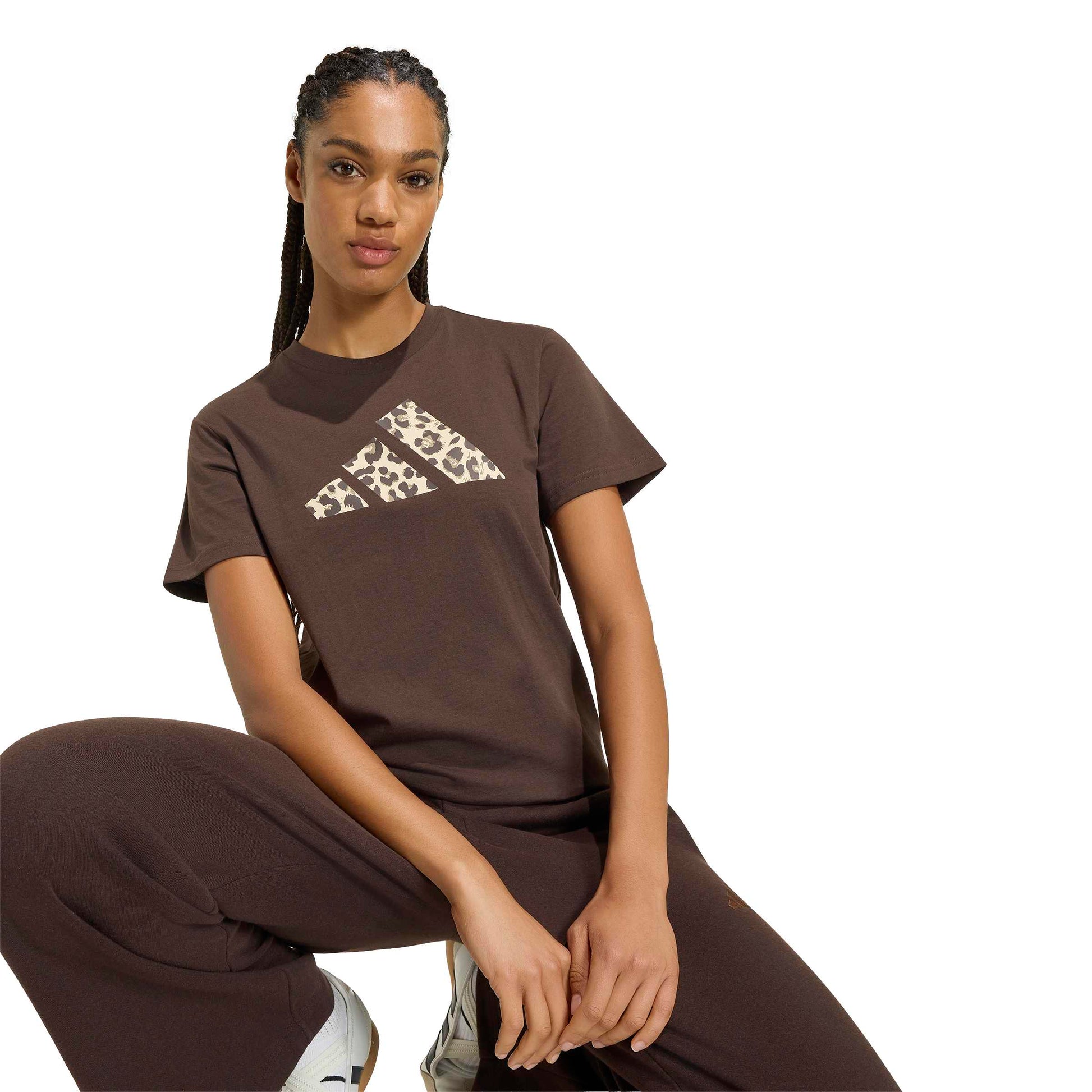 Adidas T-Shirt Marrone