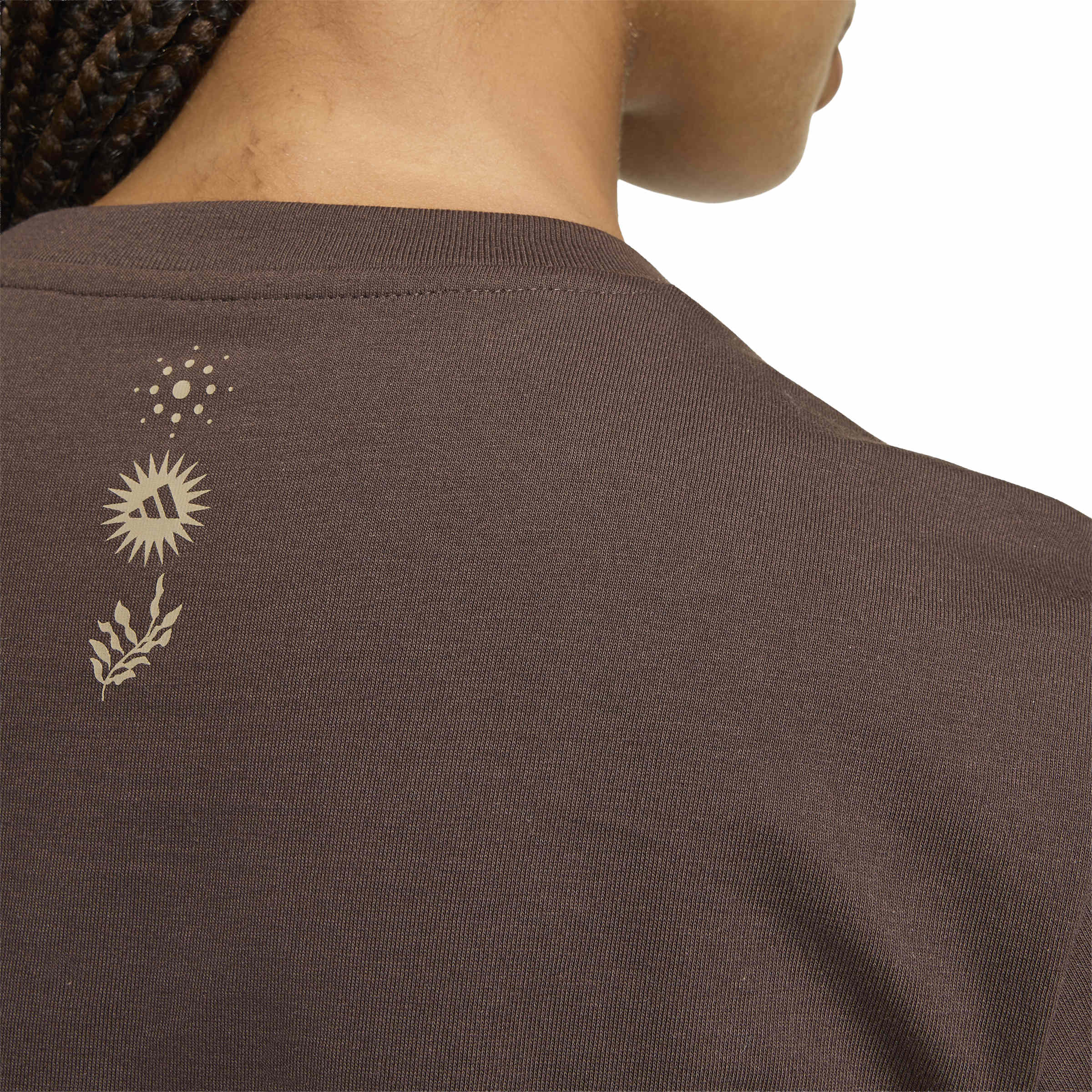 Adidas T-Shirt Marrone