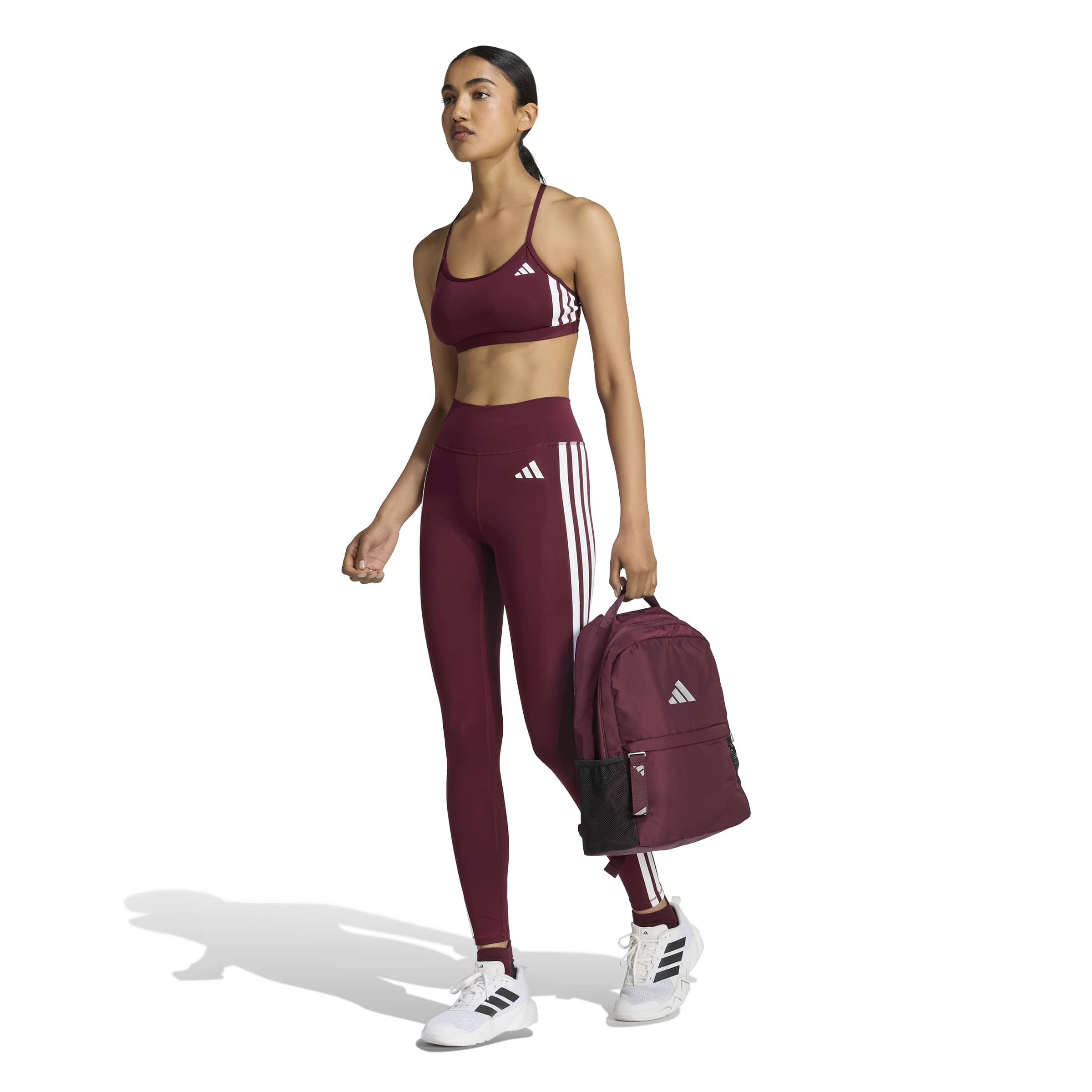 Adidas Leggings Rosso