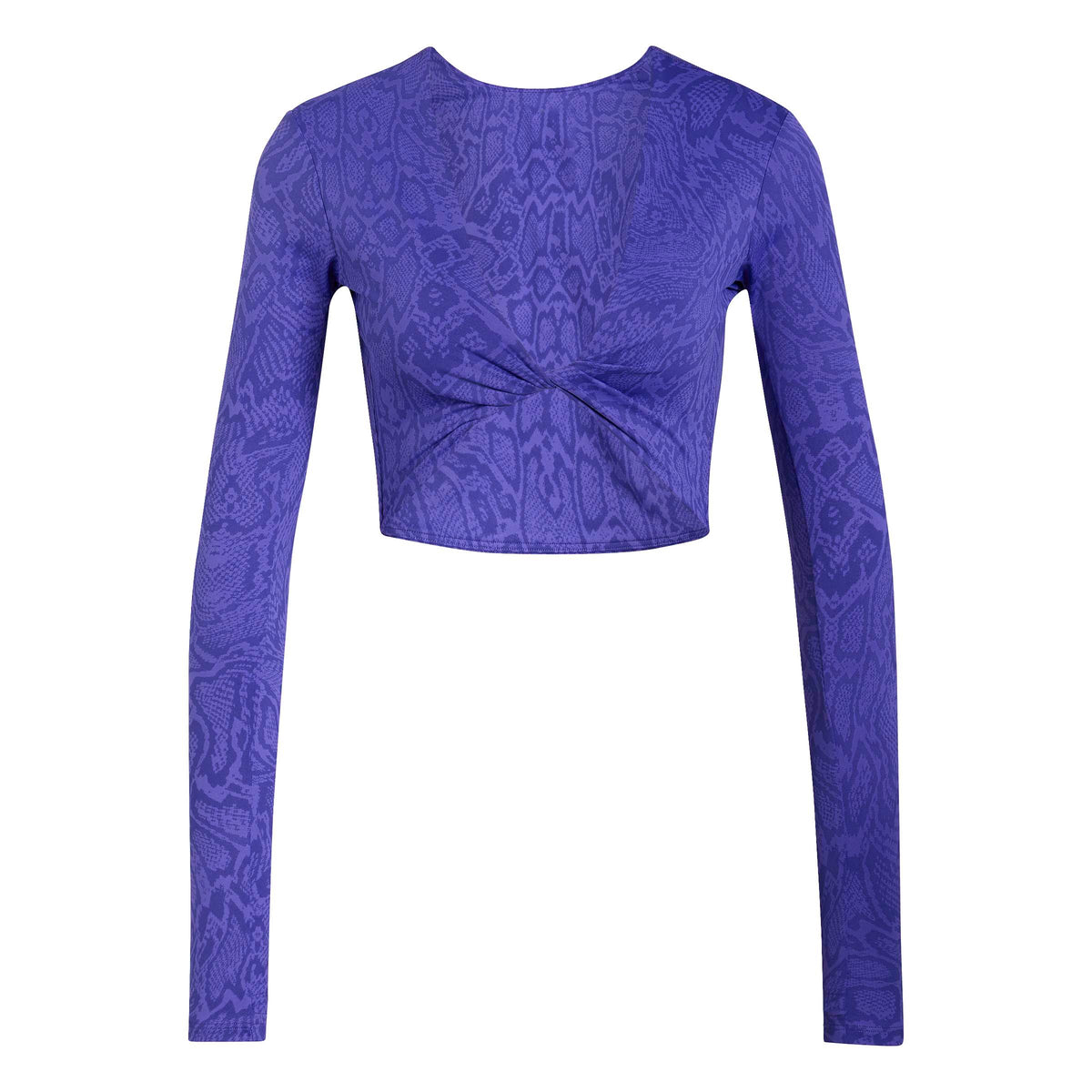 Adidas Maglia Manica Lunga Viola