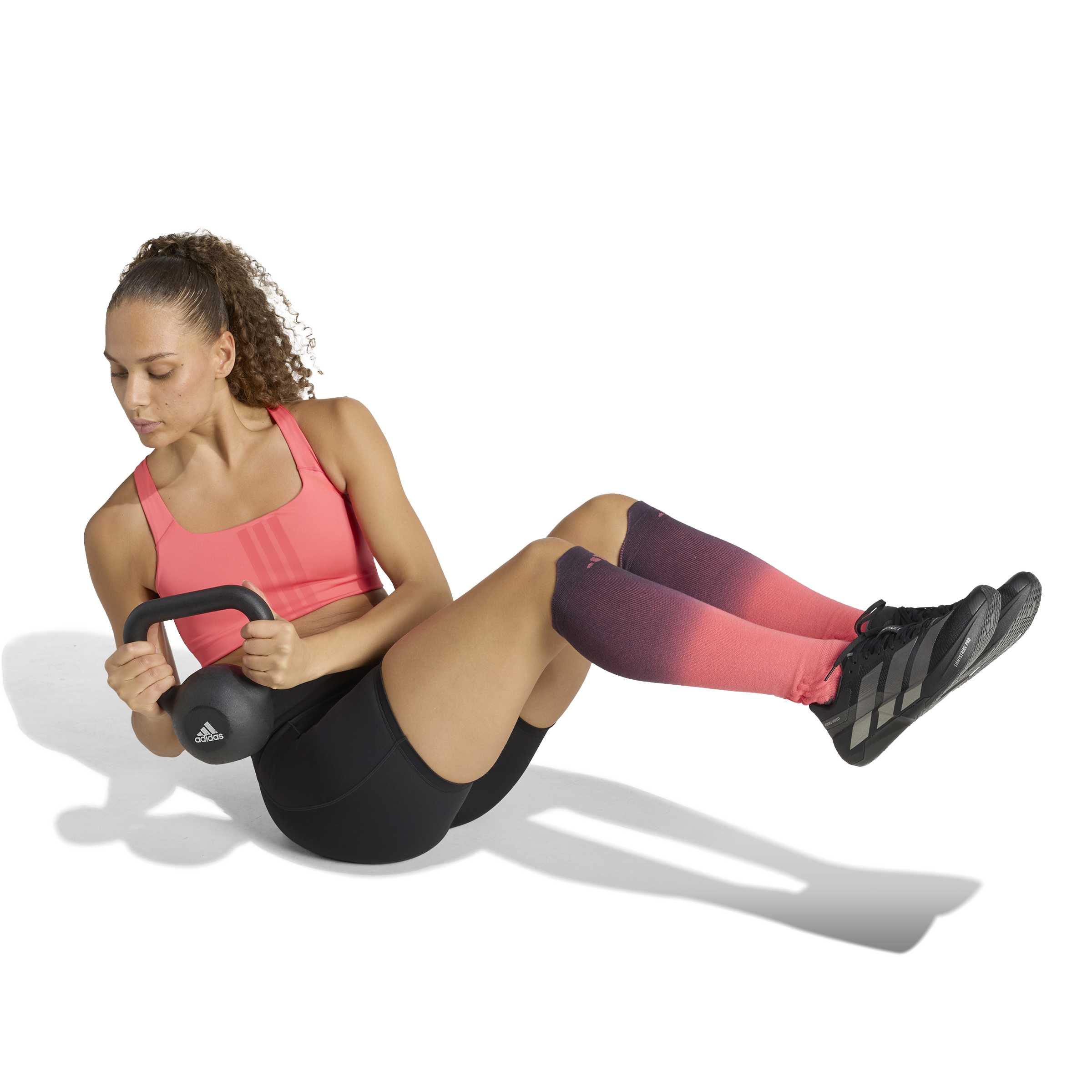 Adidas Reggiseno Sportivo Rosa