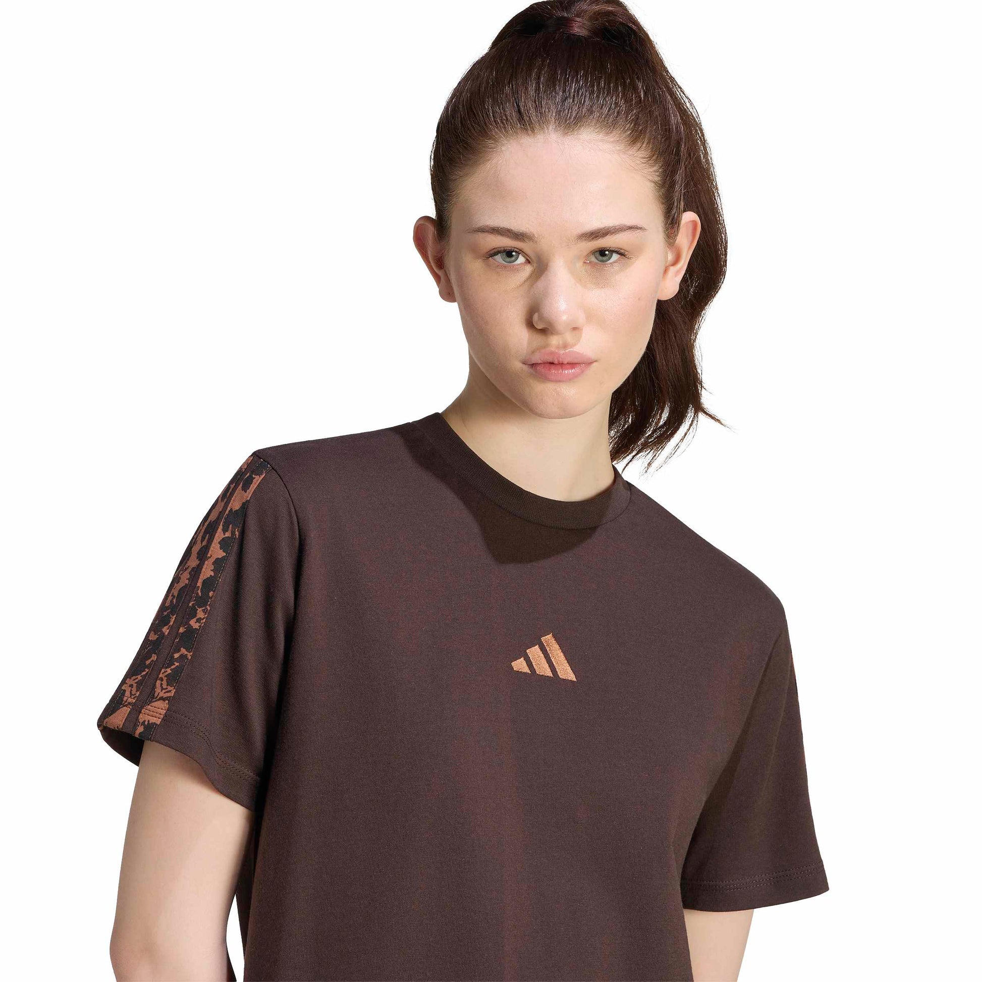 Adidas T-Shirt Marrone