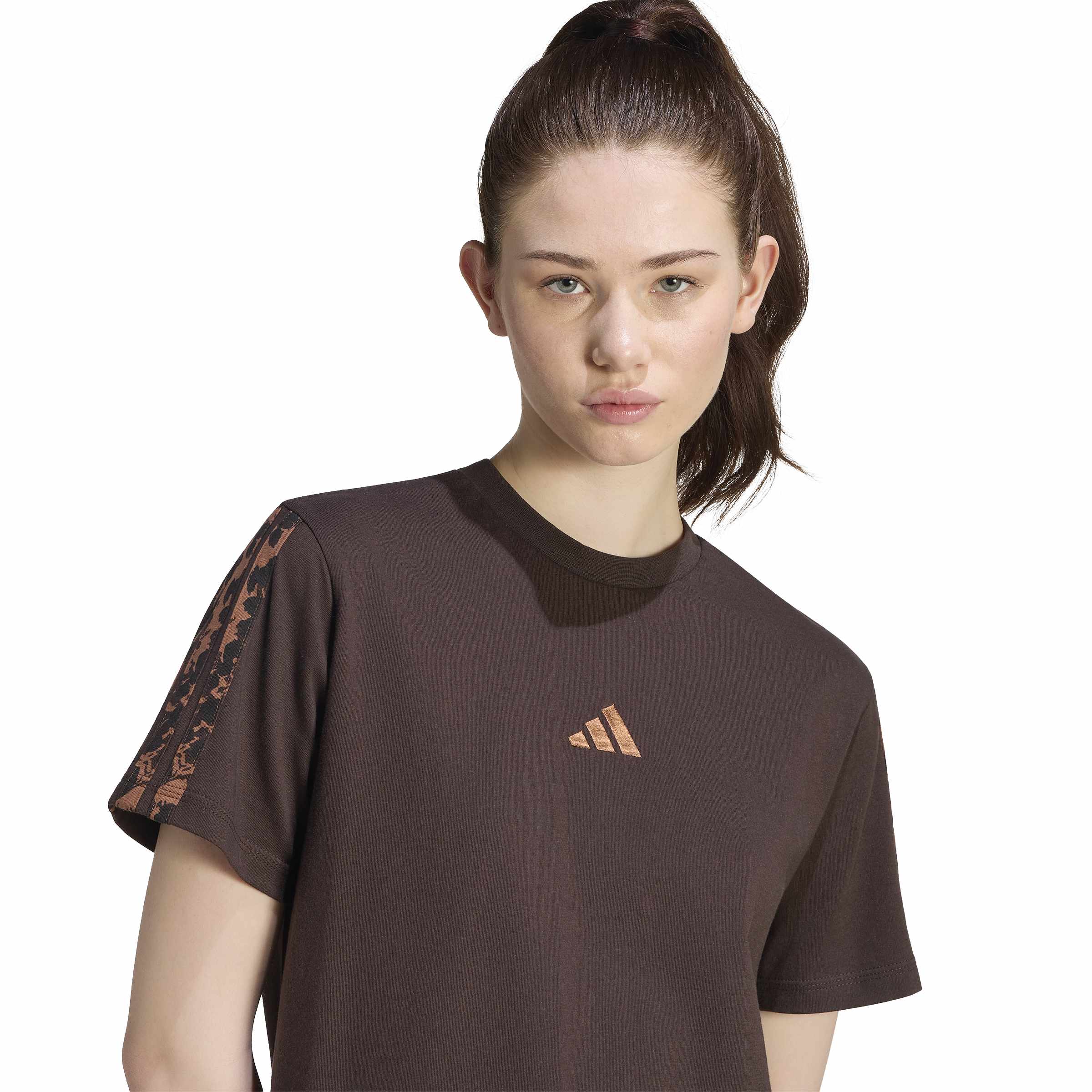 Adidas T-Shirt Marrone