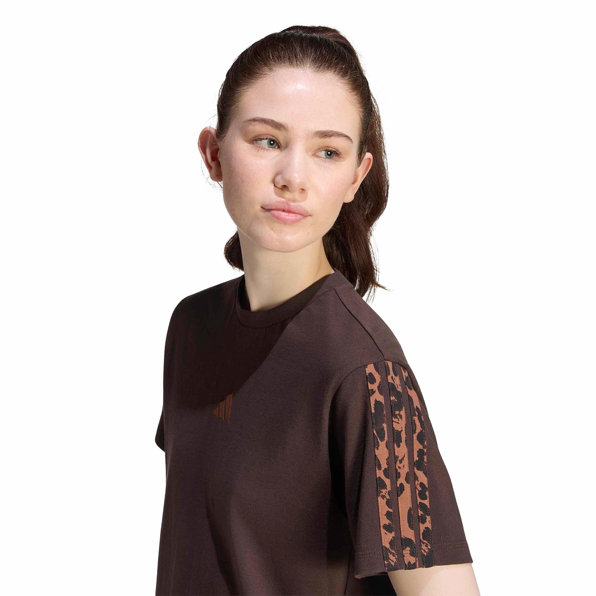 Adidas T-Shirt Marrone