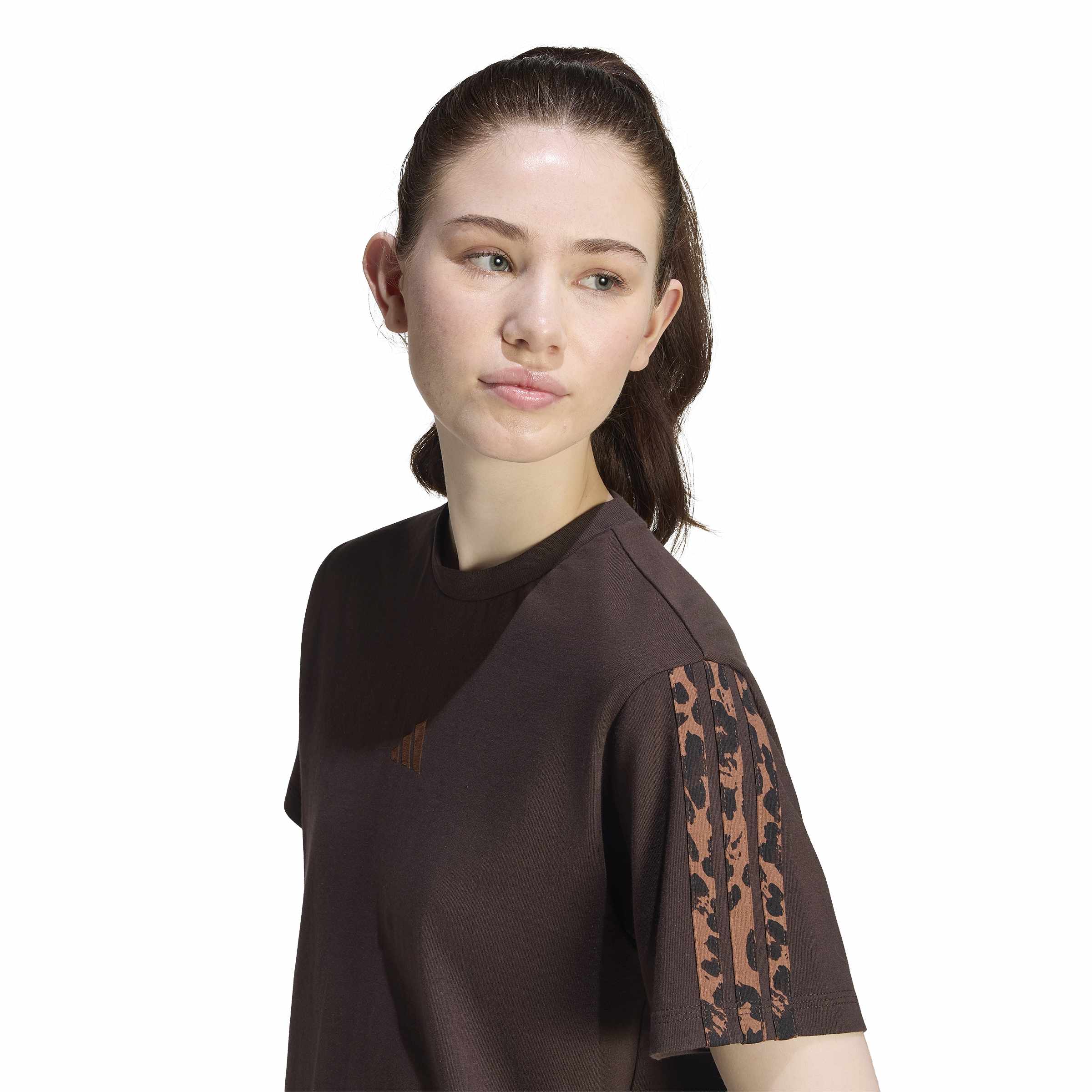 Adidas T-Shirt Marrone
