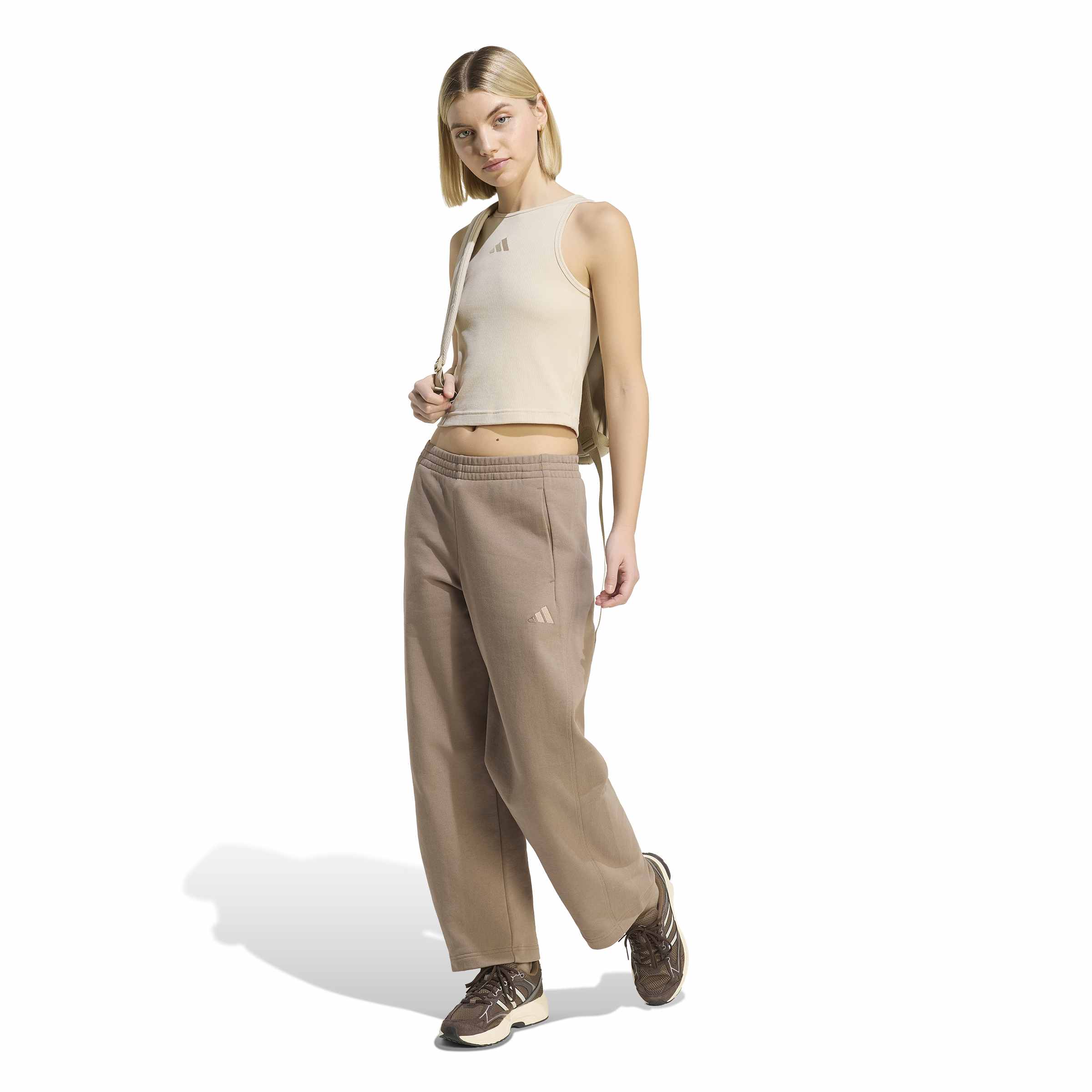 Adidas Pantaloni Beige
