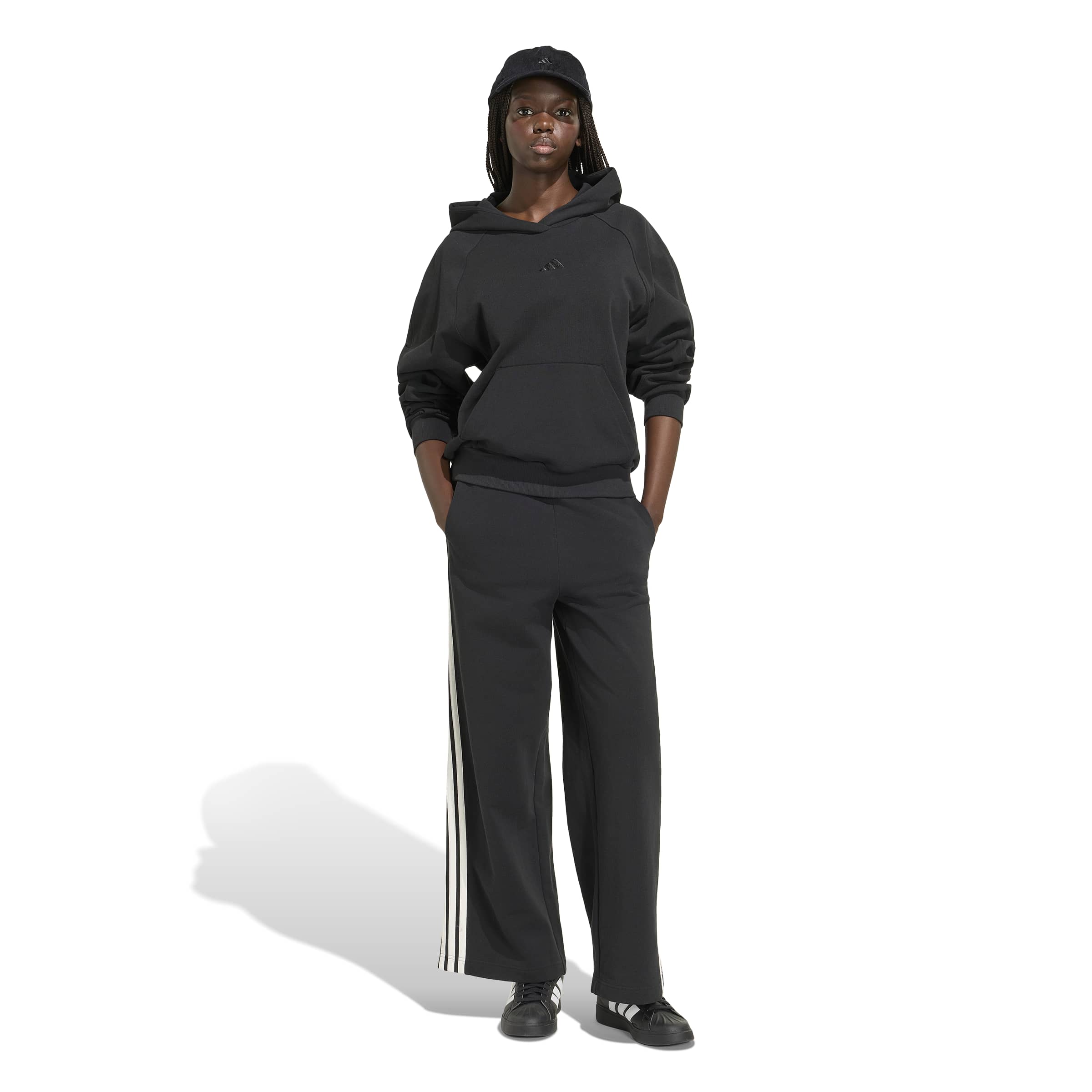 Adidas Pantaloni Nero