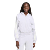 Felpa con Cappuccio e Zip KIT 3-Stripes - Grigio