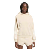 Felpa con Cappuccio KIT 3-Stripes - Beige