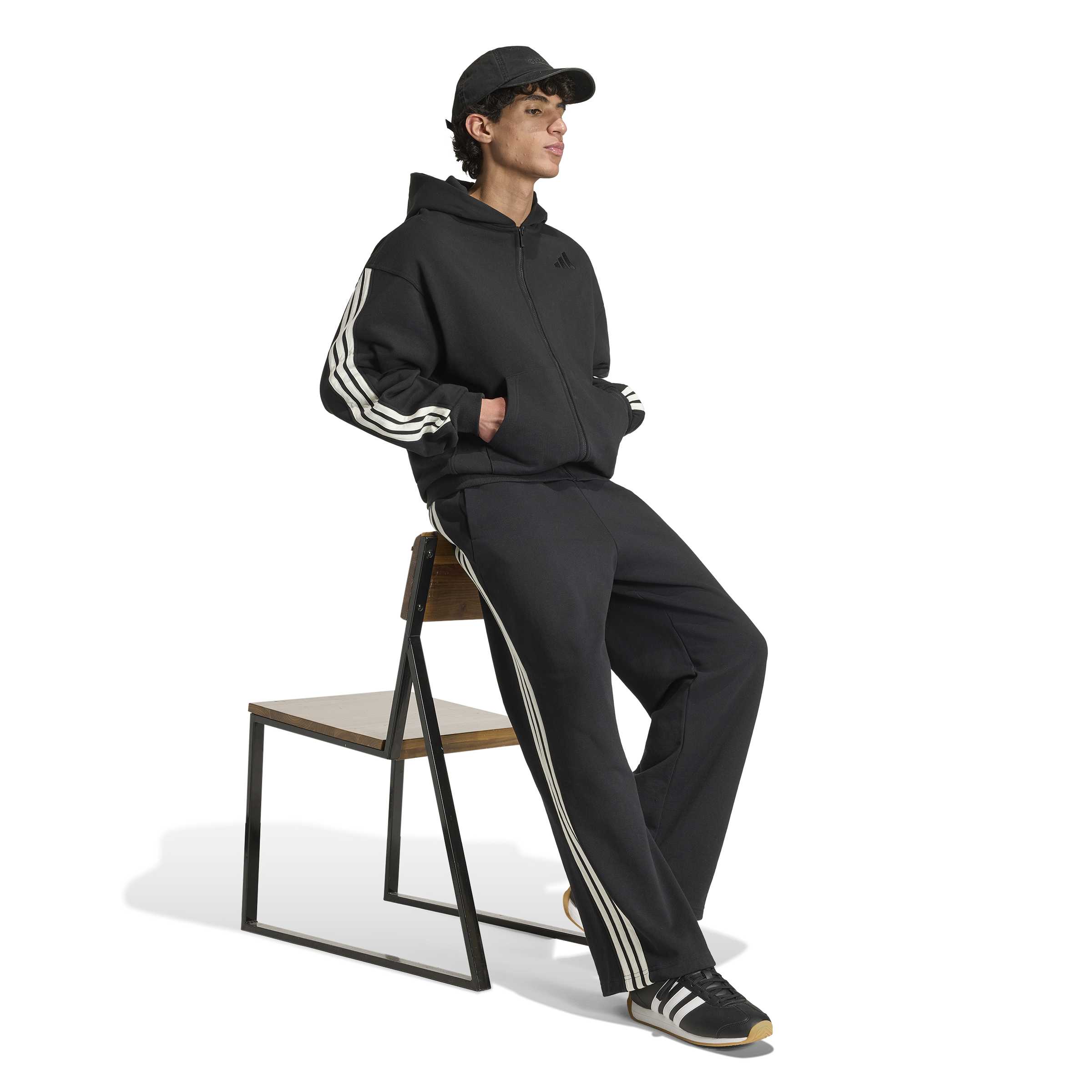 Adidas Pantaloni Nero