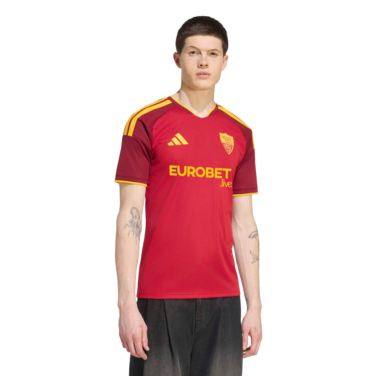 Adidas T-Shirt Rosso