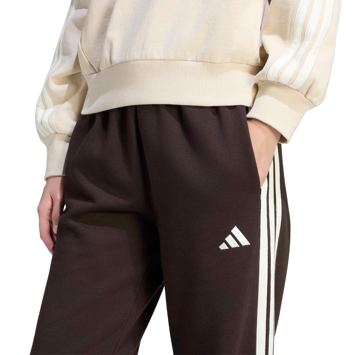 Adidas Pantaloni Marrone