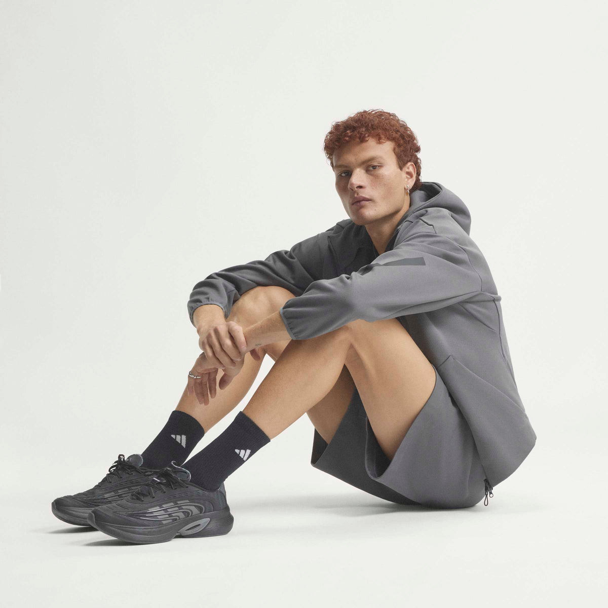 Adidas Felpa Grigio