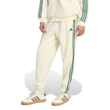 Pantaloni in Pile Essentials 3-Stripes Tapered - Beige