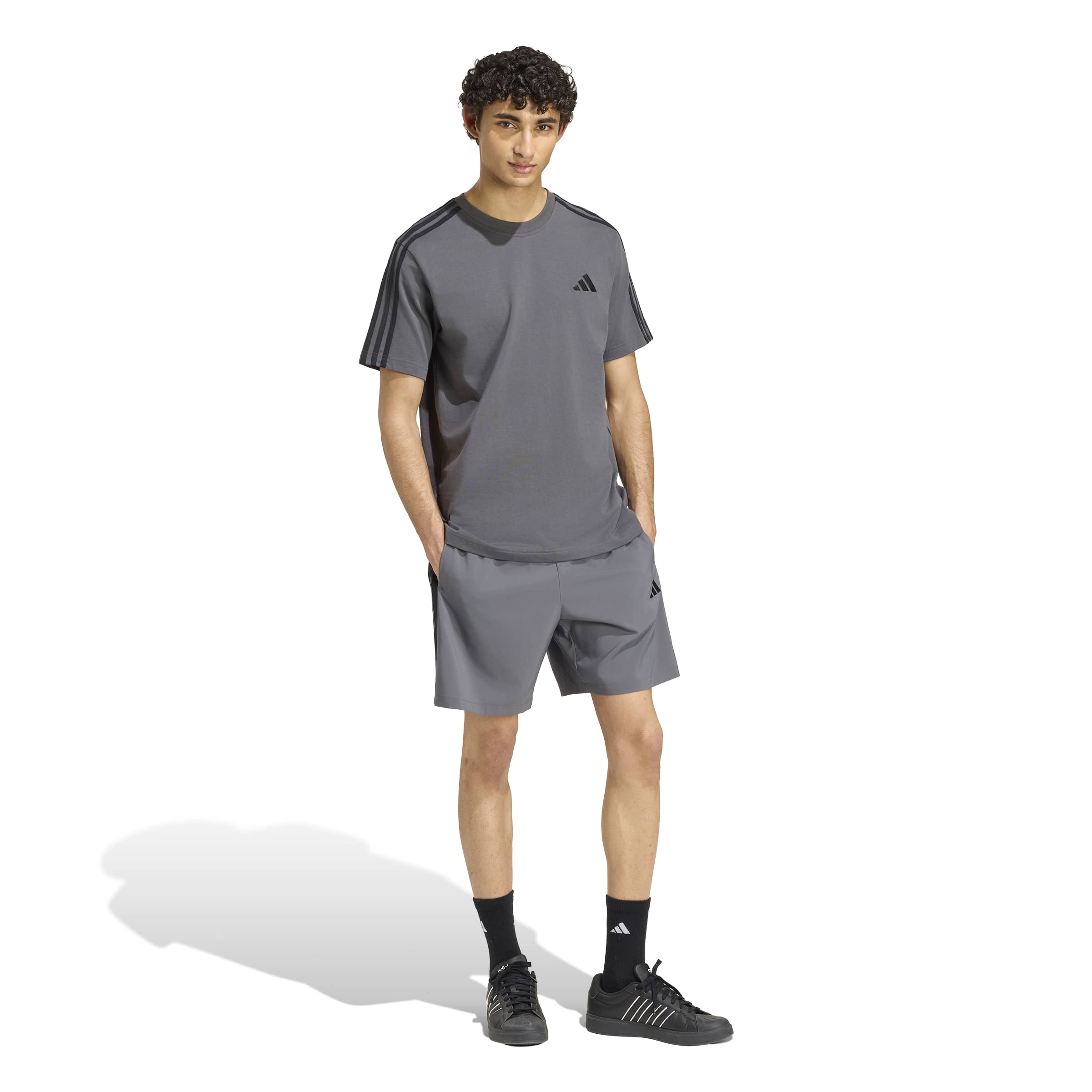 Adidas Shorts Grigio