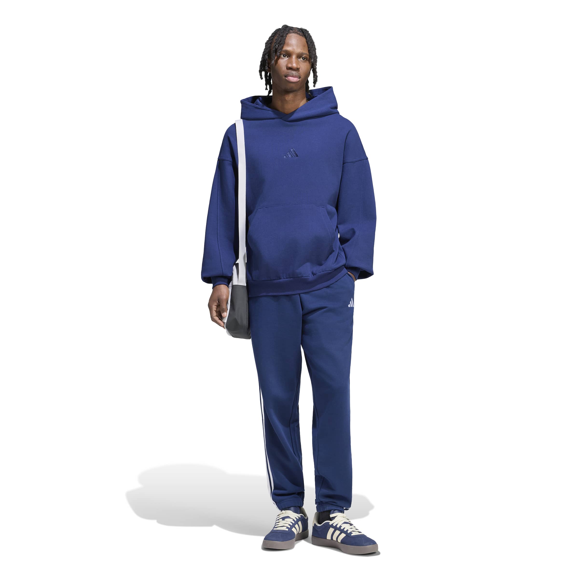 Adidas Pantaloni Blu