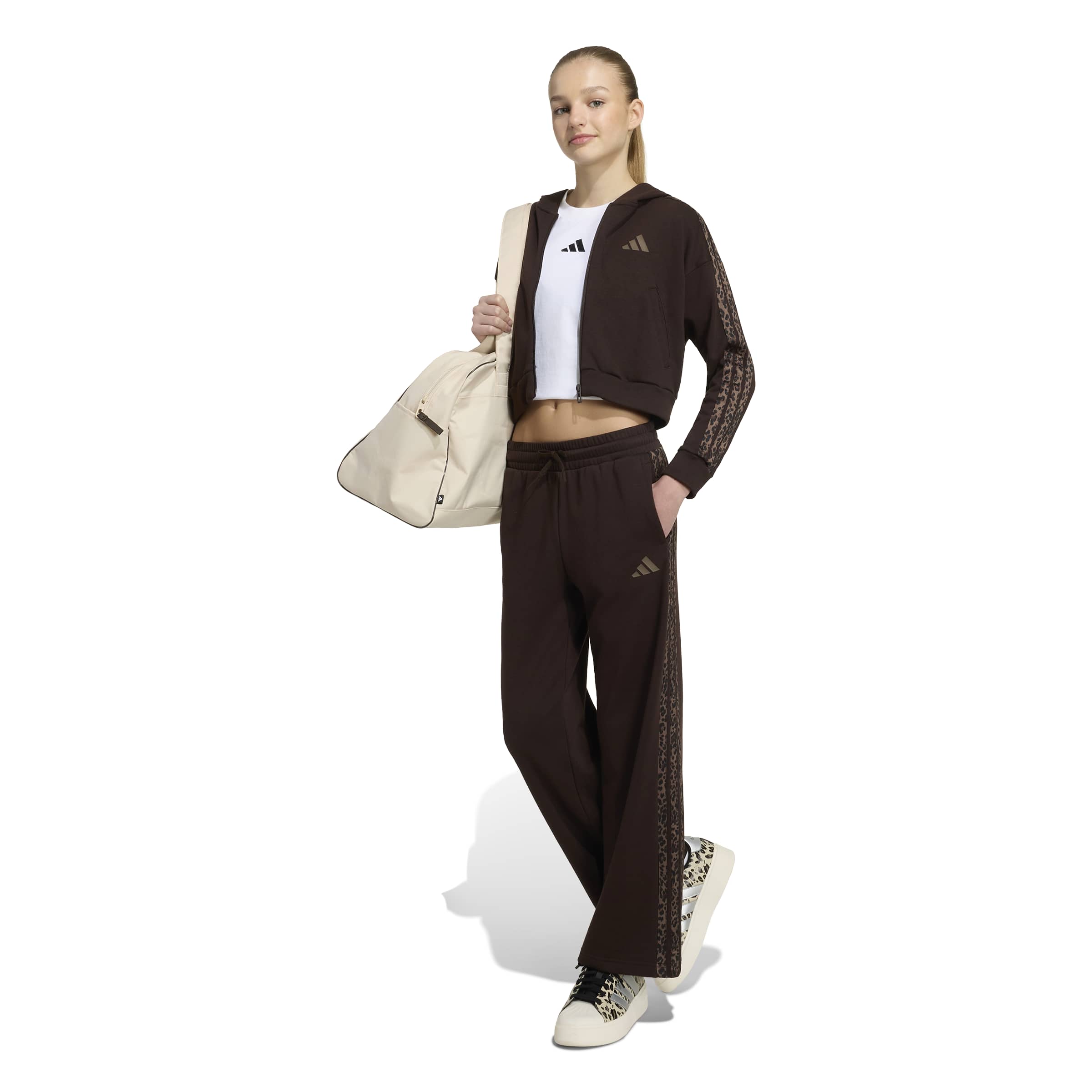 Adidas Pantaloni Marrone