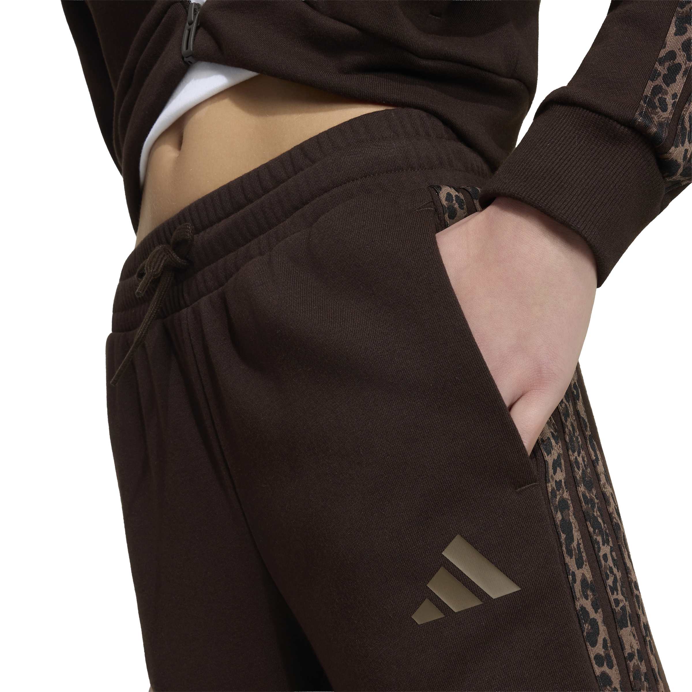 Adidas Pantaloni Marrone