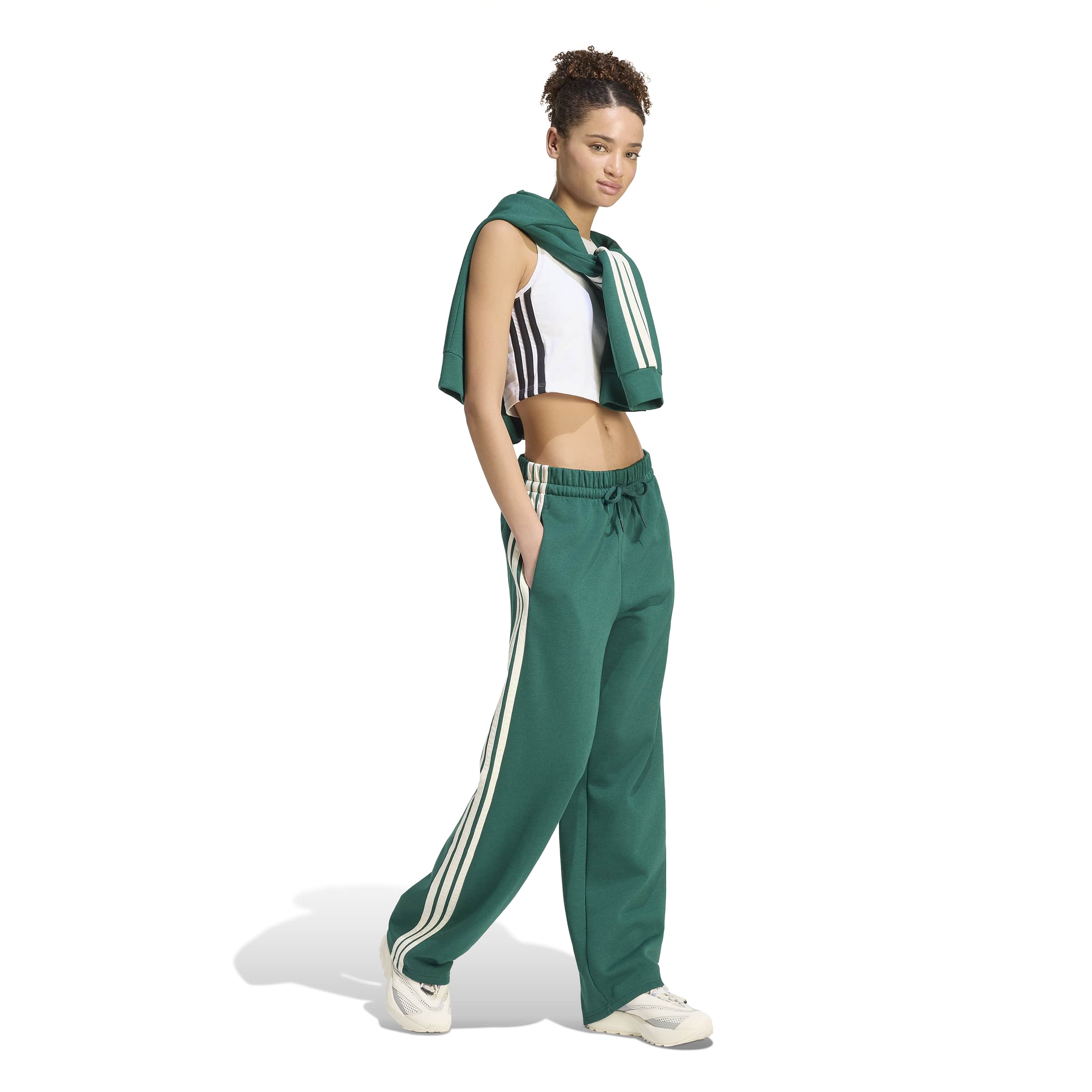 Adidas Pantaloni Verde
