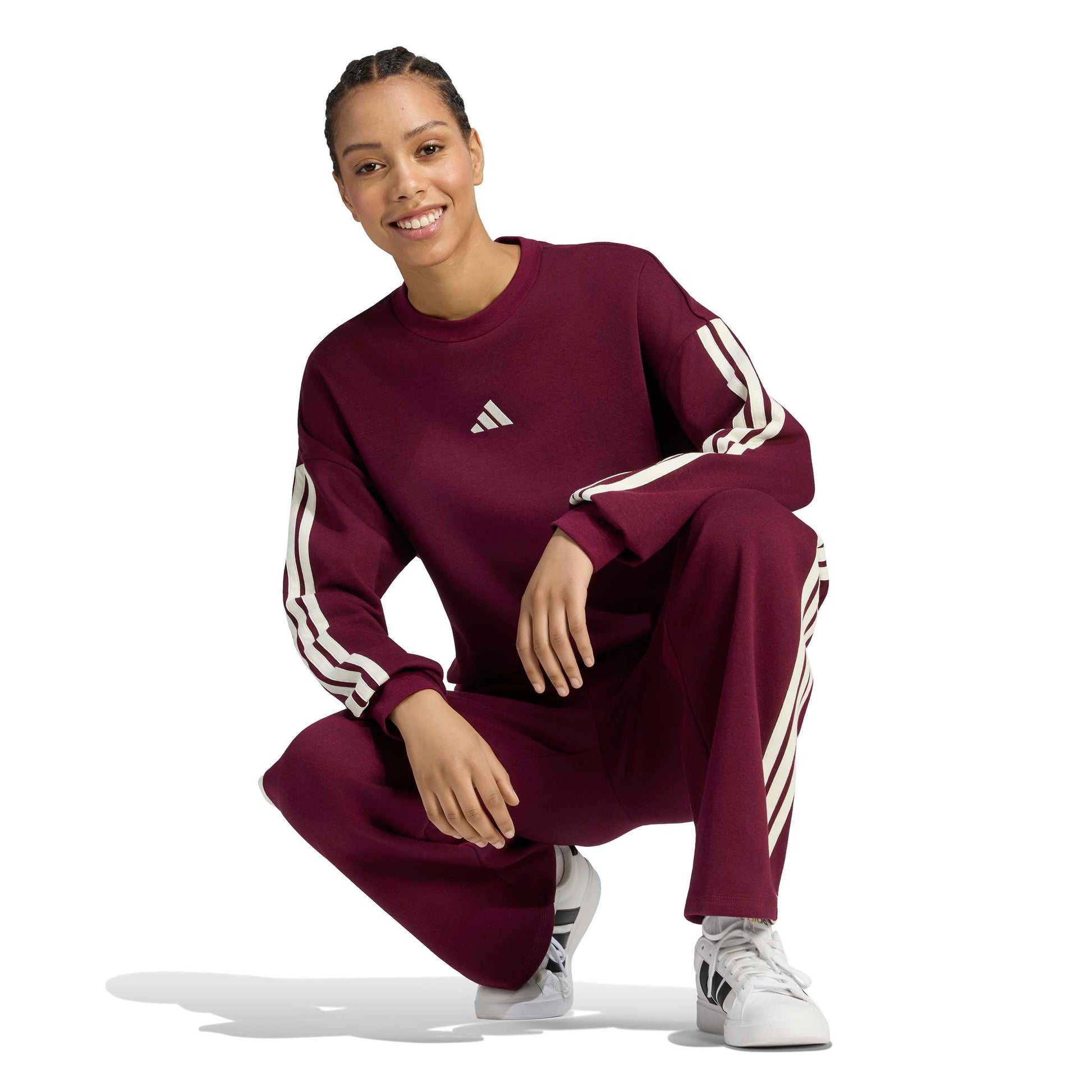 Adidas Pantaloni Rosso