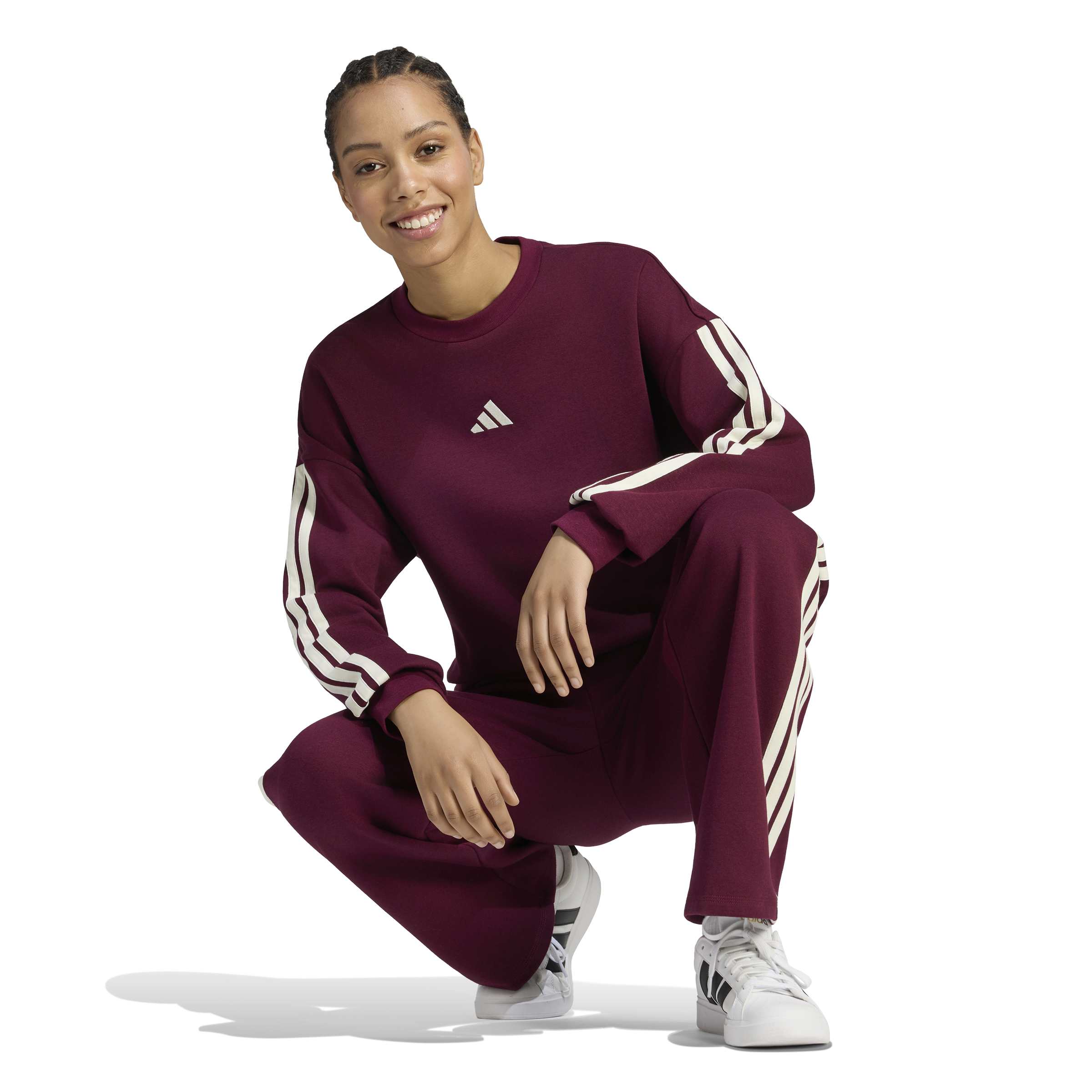 Adidas Pantaloni Rosso