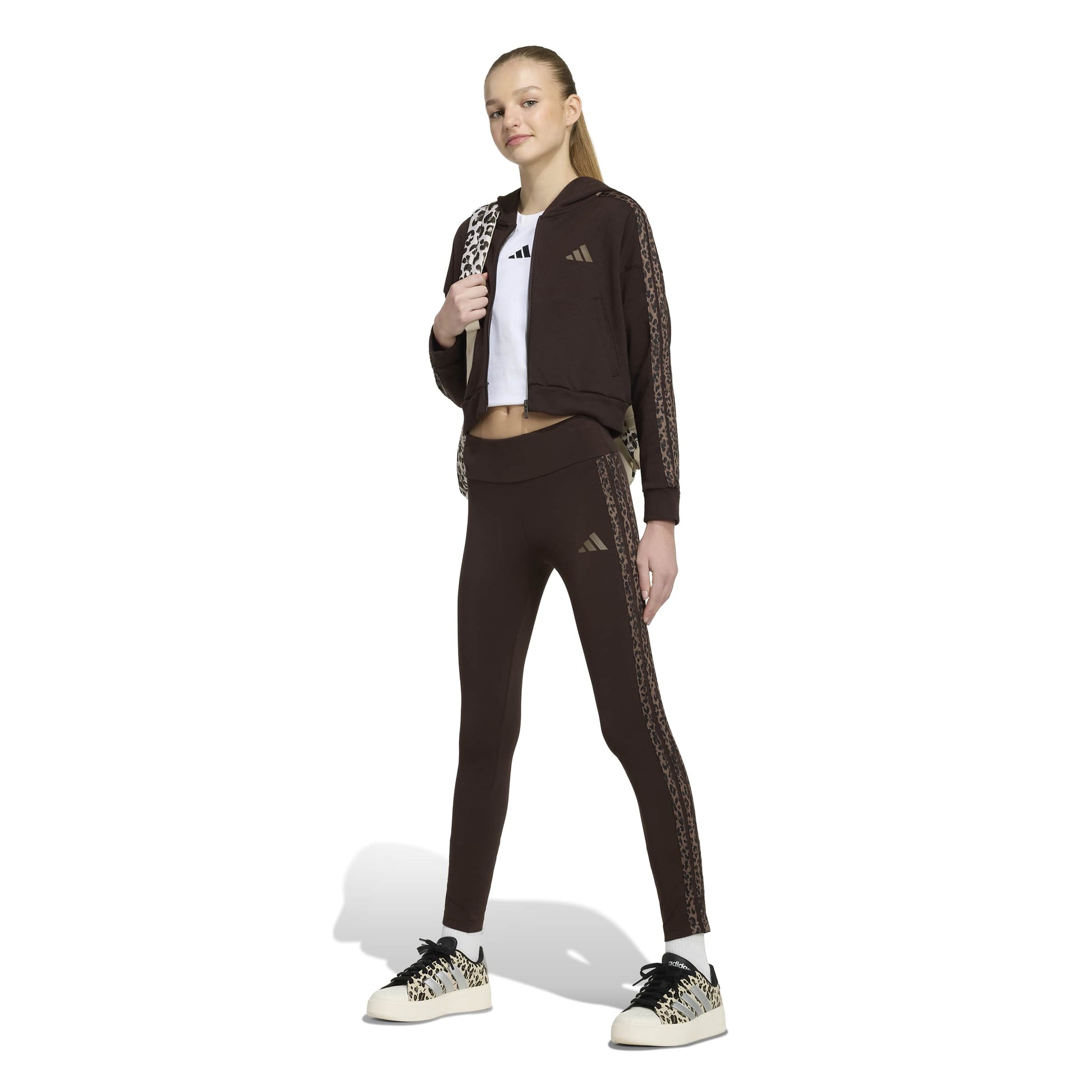 Adidas Leggings Marrone