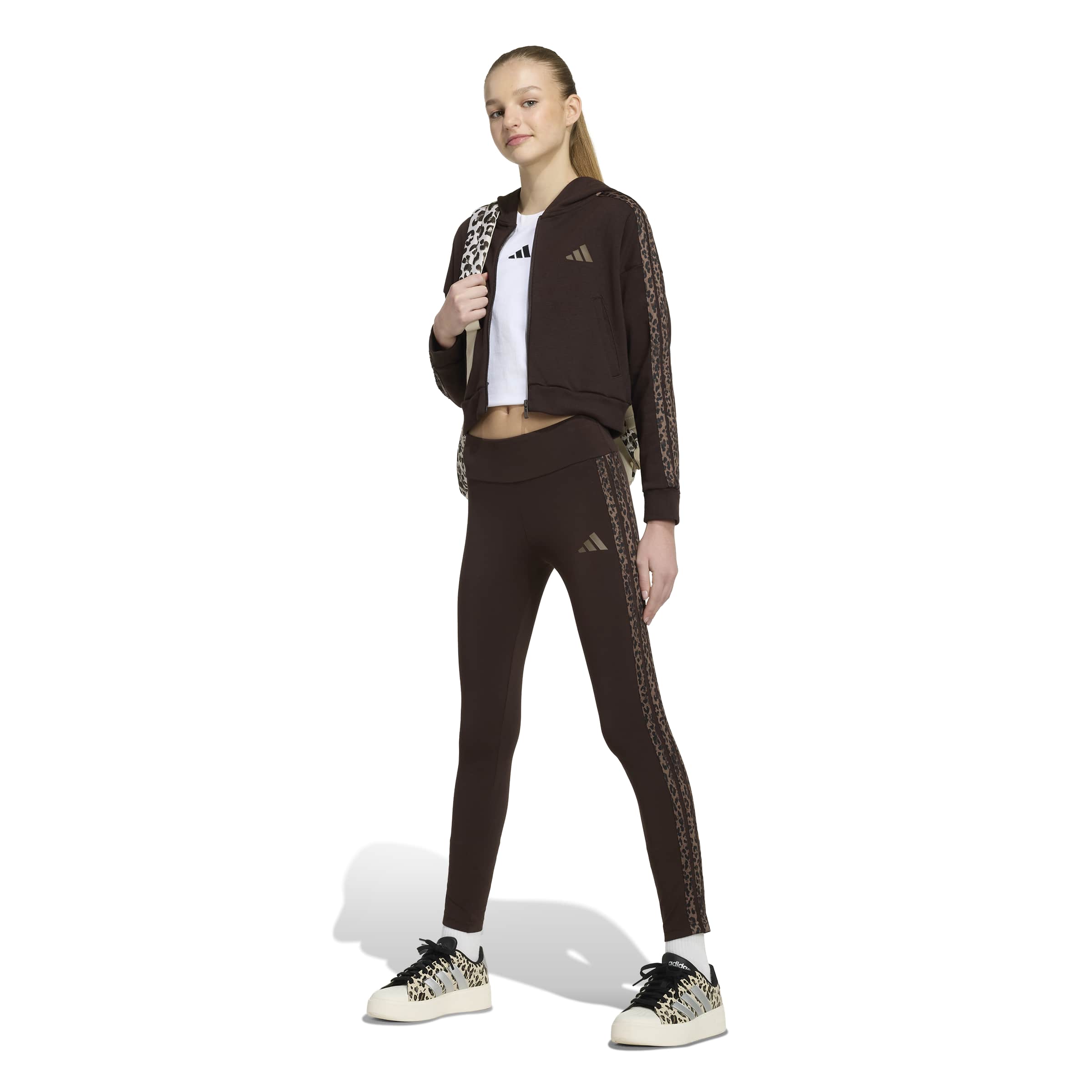 Adidas Leggings Marrone