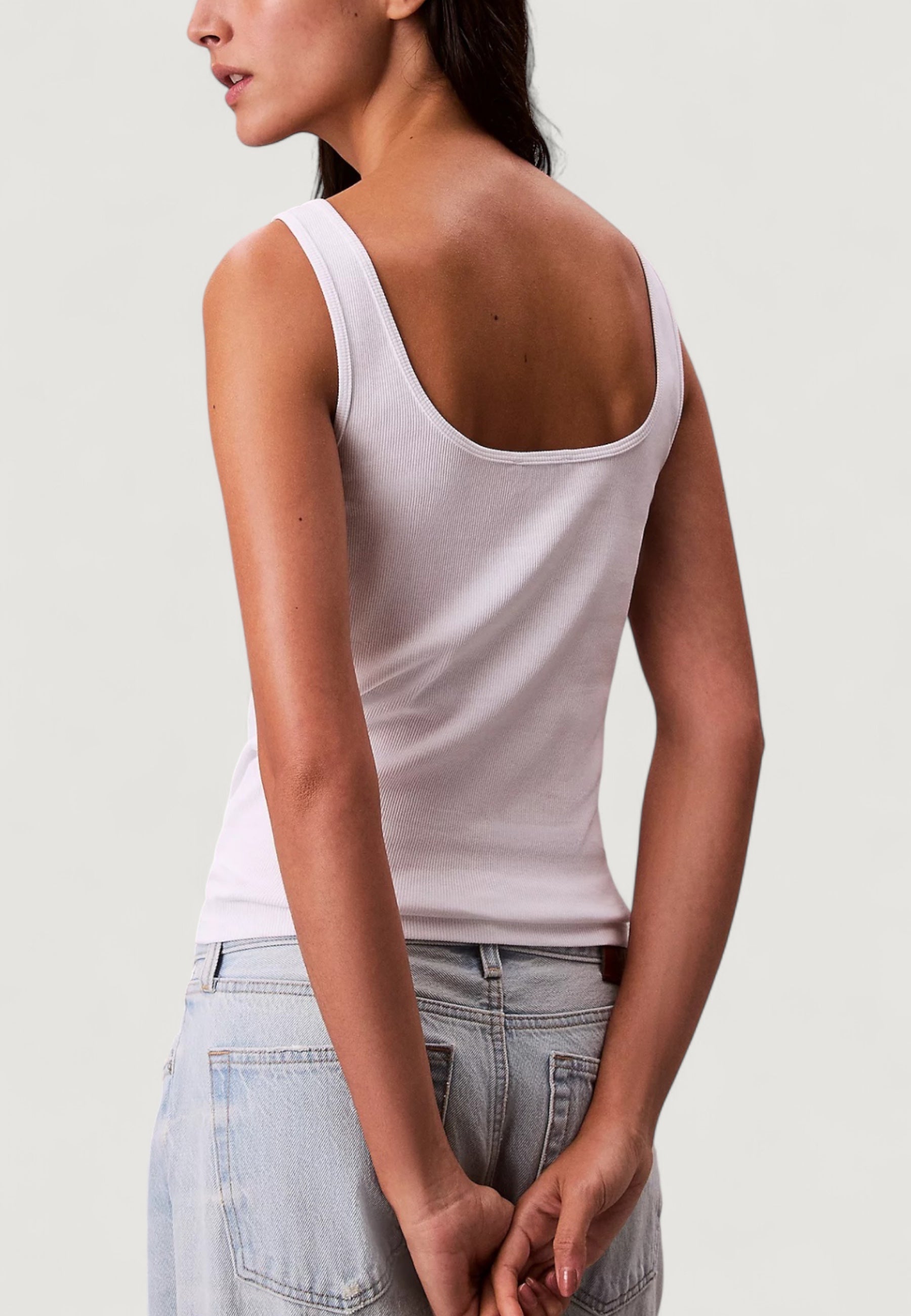 Calvin Klein Monologo Scoop Nk Ri Bianco