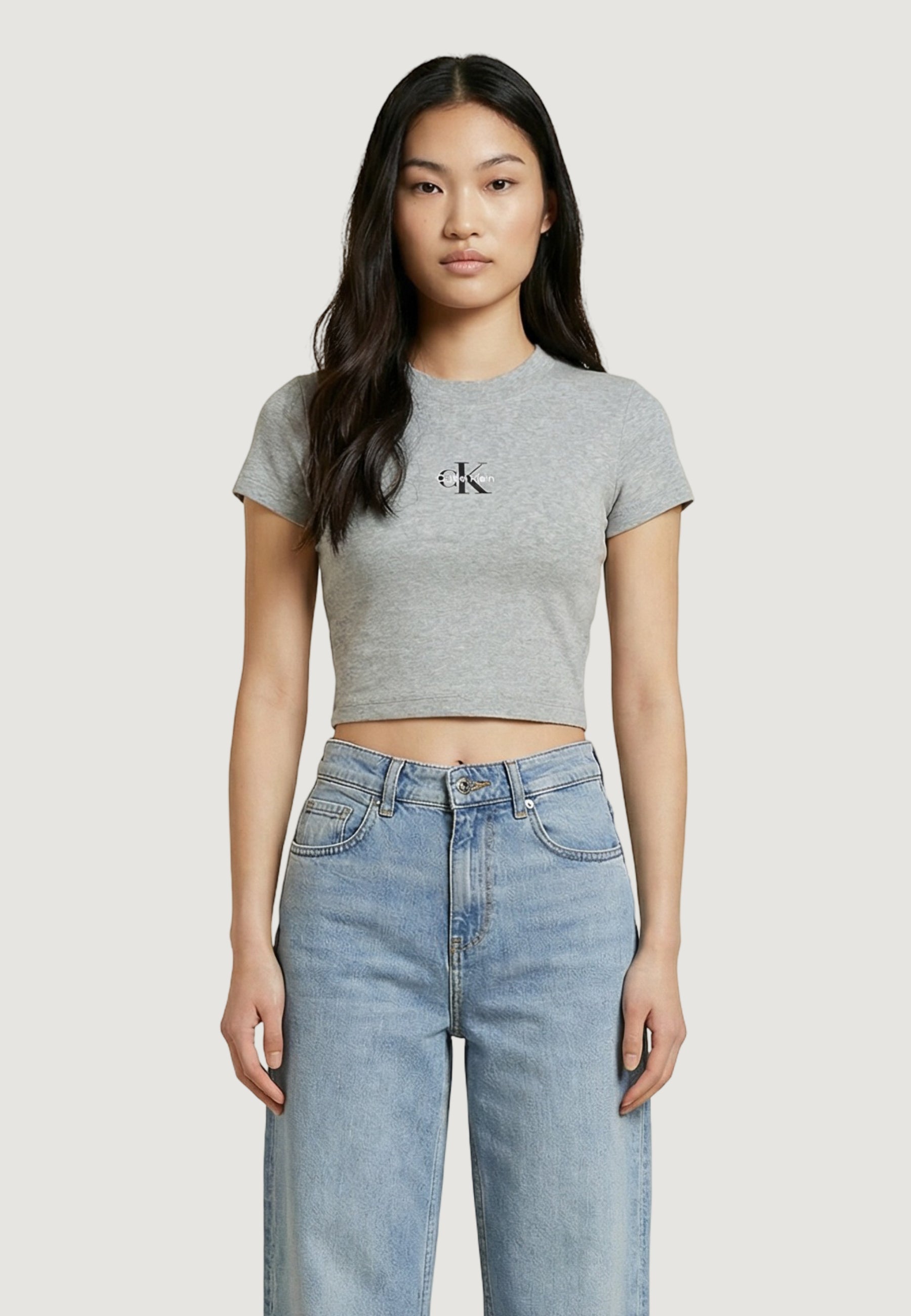 Calvin Klein Monologo Baby Rib Grigio