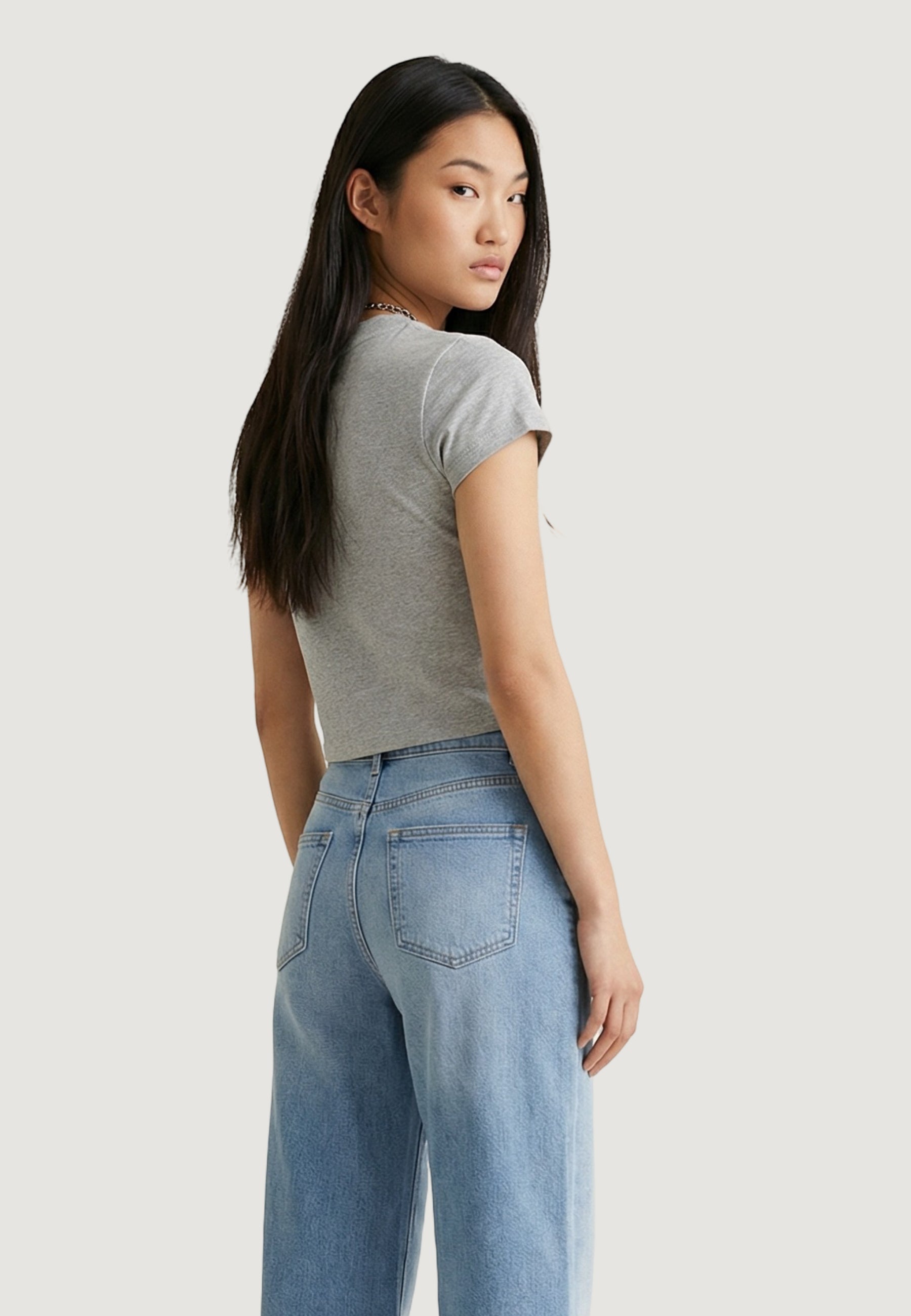 Calvin Klein Monologo Baby Rib Grigio