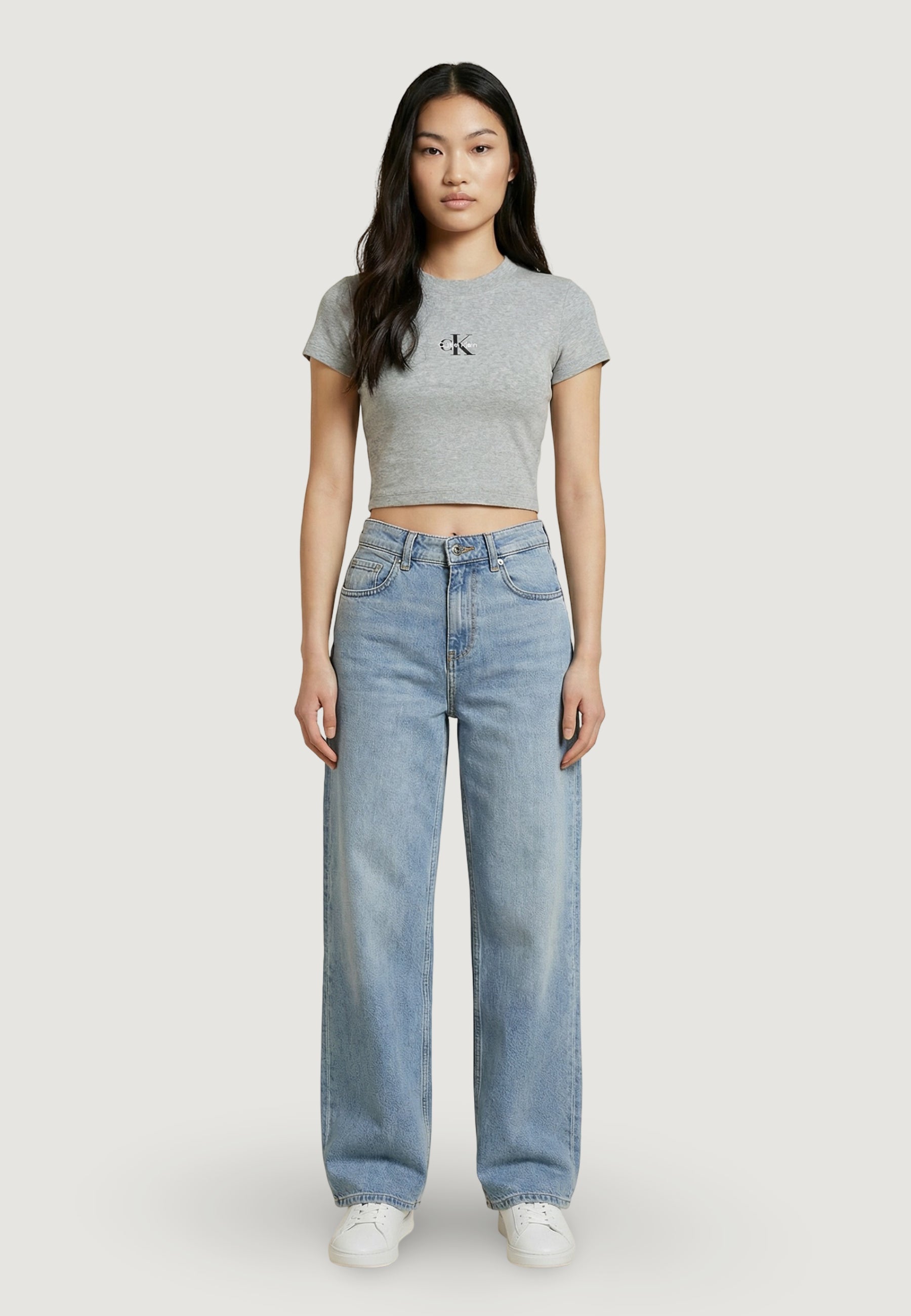 Calvin Klein Monologo Baby Rib Grigio