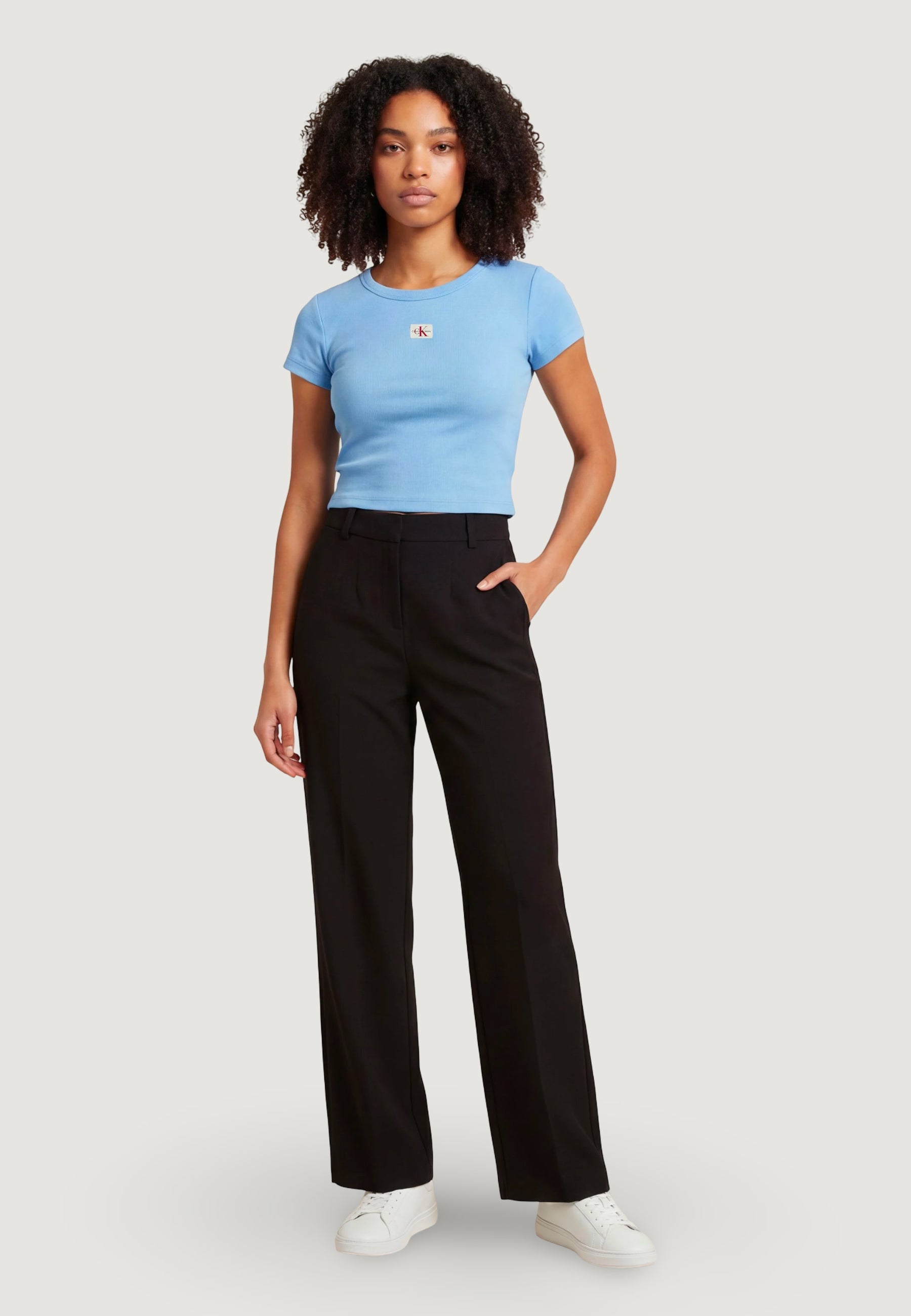 Calvin Klein Woven Label 2 X 2 Baby Blu