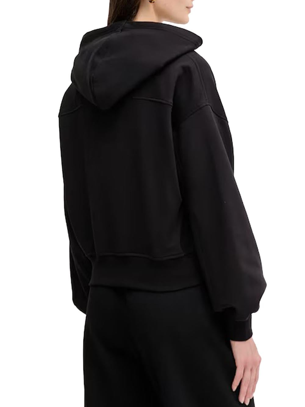 Calvin Klein A- French Terry Badg Nero