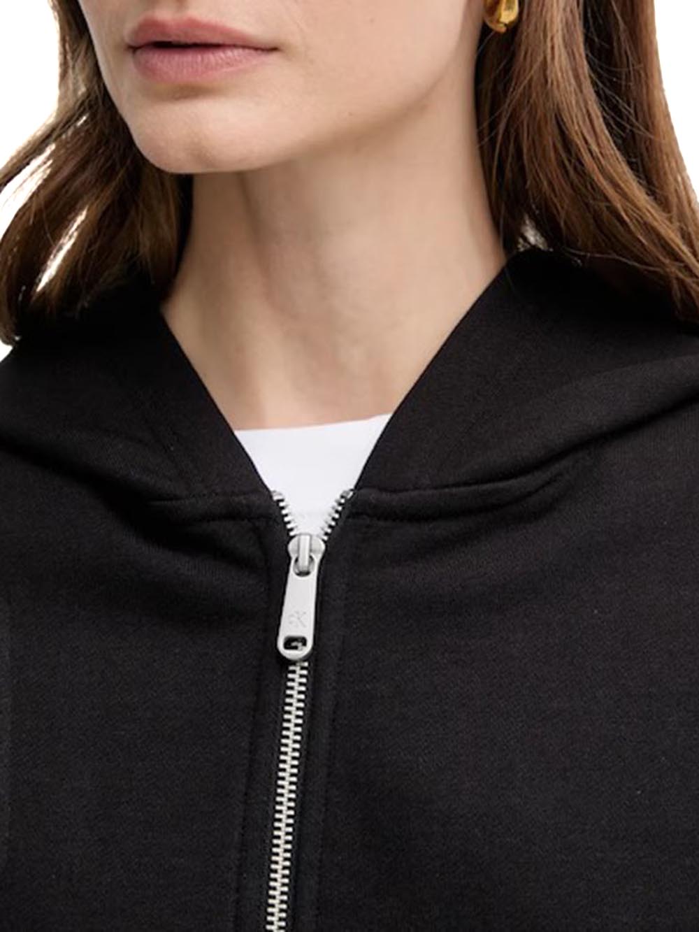 Calvin Klein A- French Terry Badg Nero