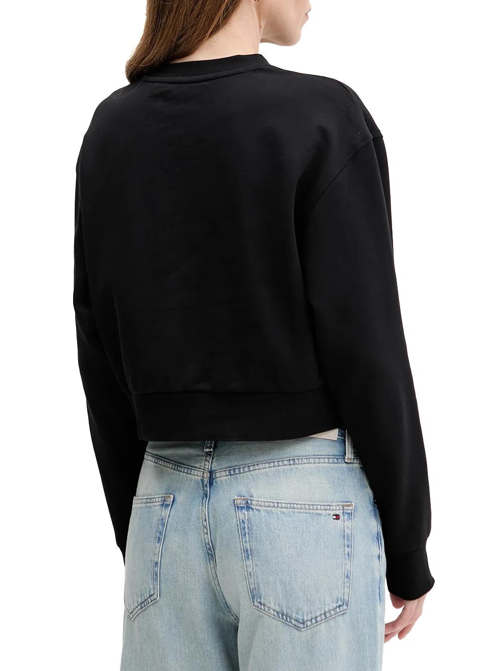 Calvin Klein French Terry Woven Nero