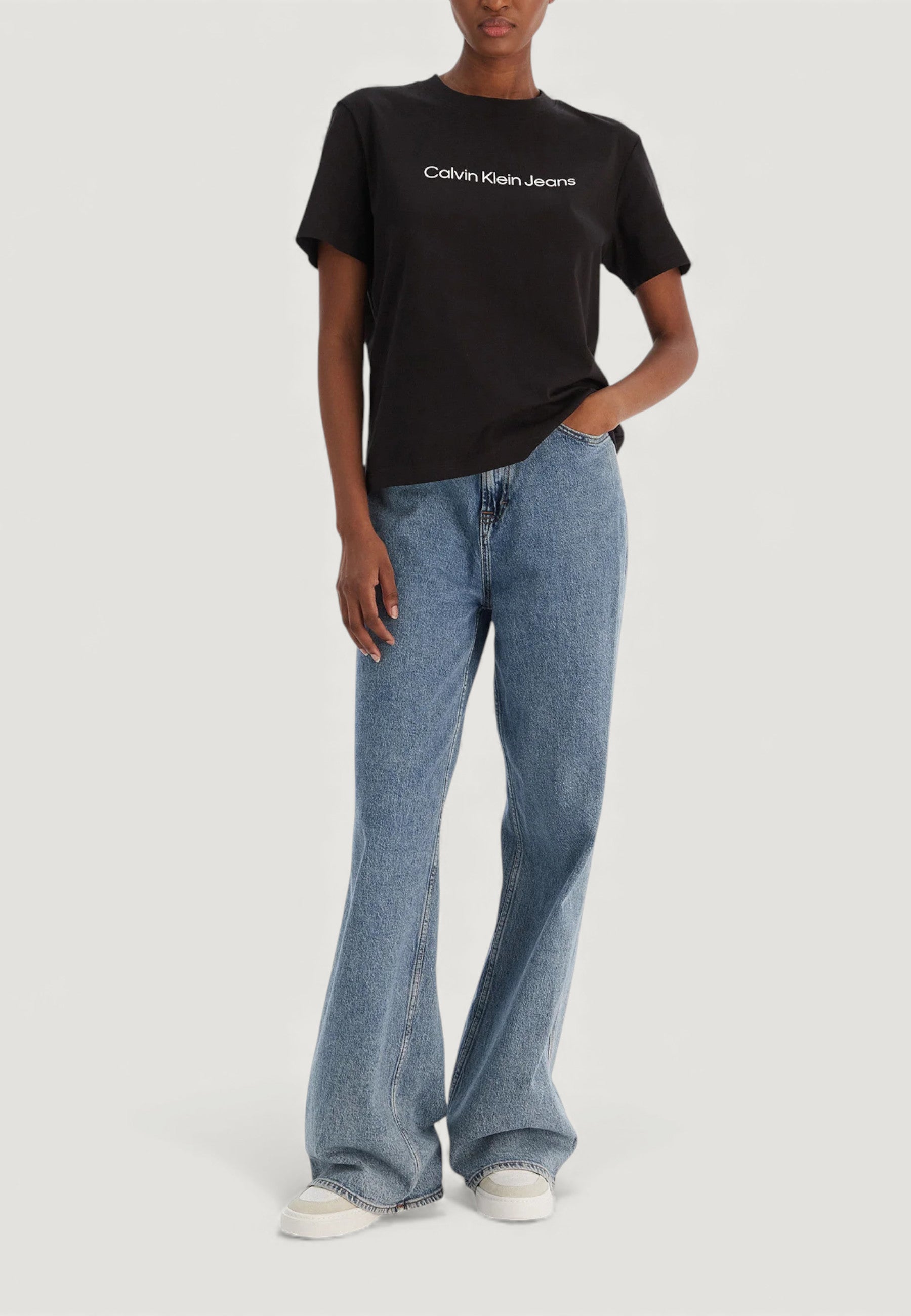 Calvin Klein A- Inst Logo Classic Nero