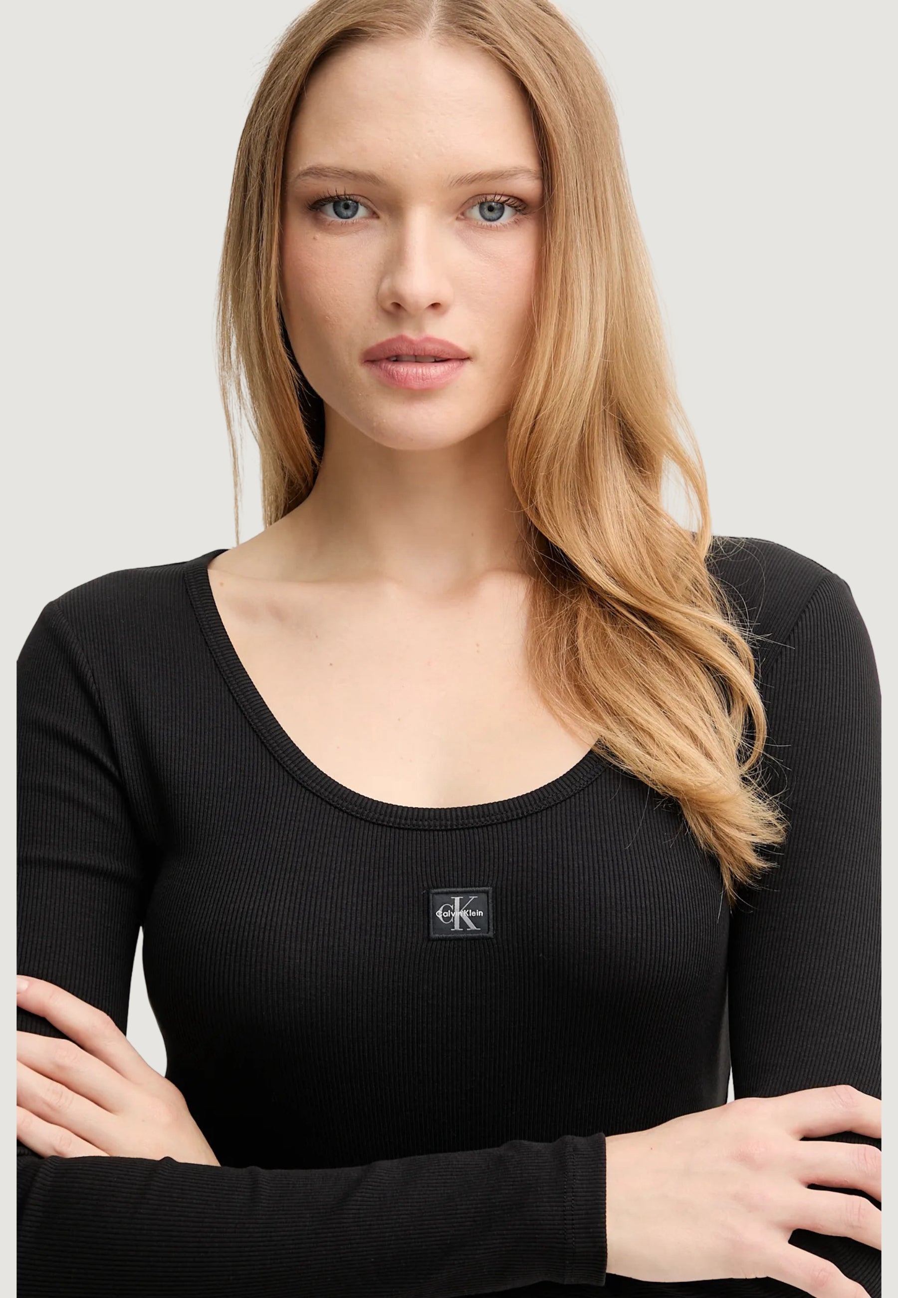 Calvin Klein Woven Label 2 X 2 B Nero