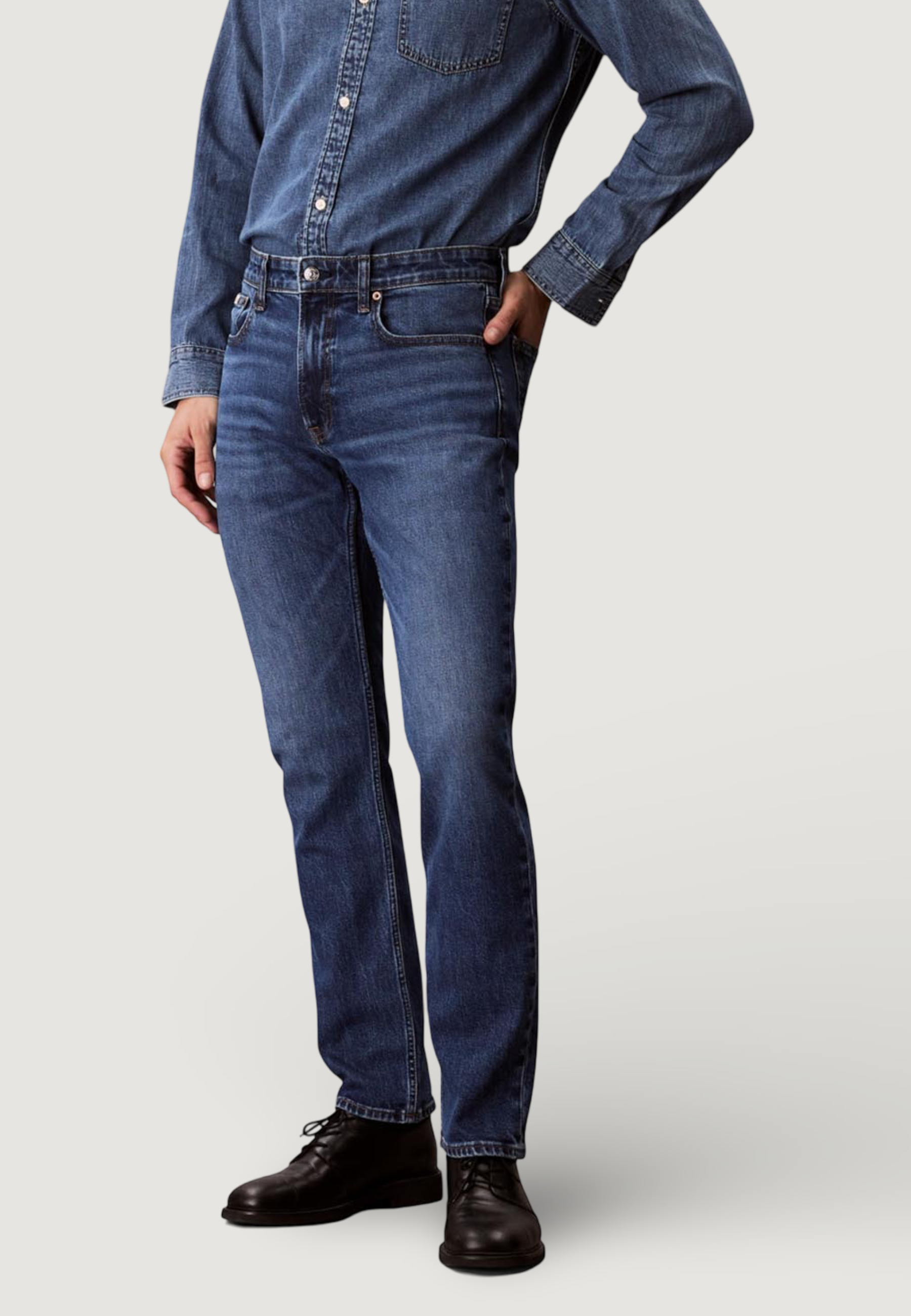 Calvin Klein Slim Hampton Jean Blu