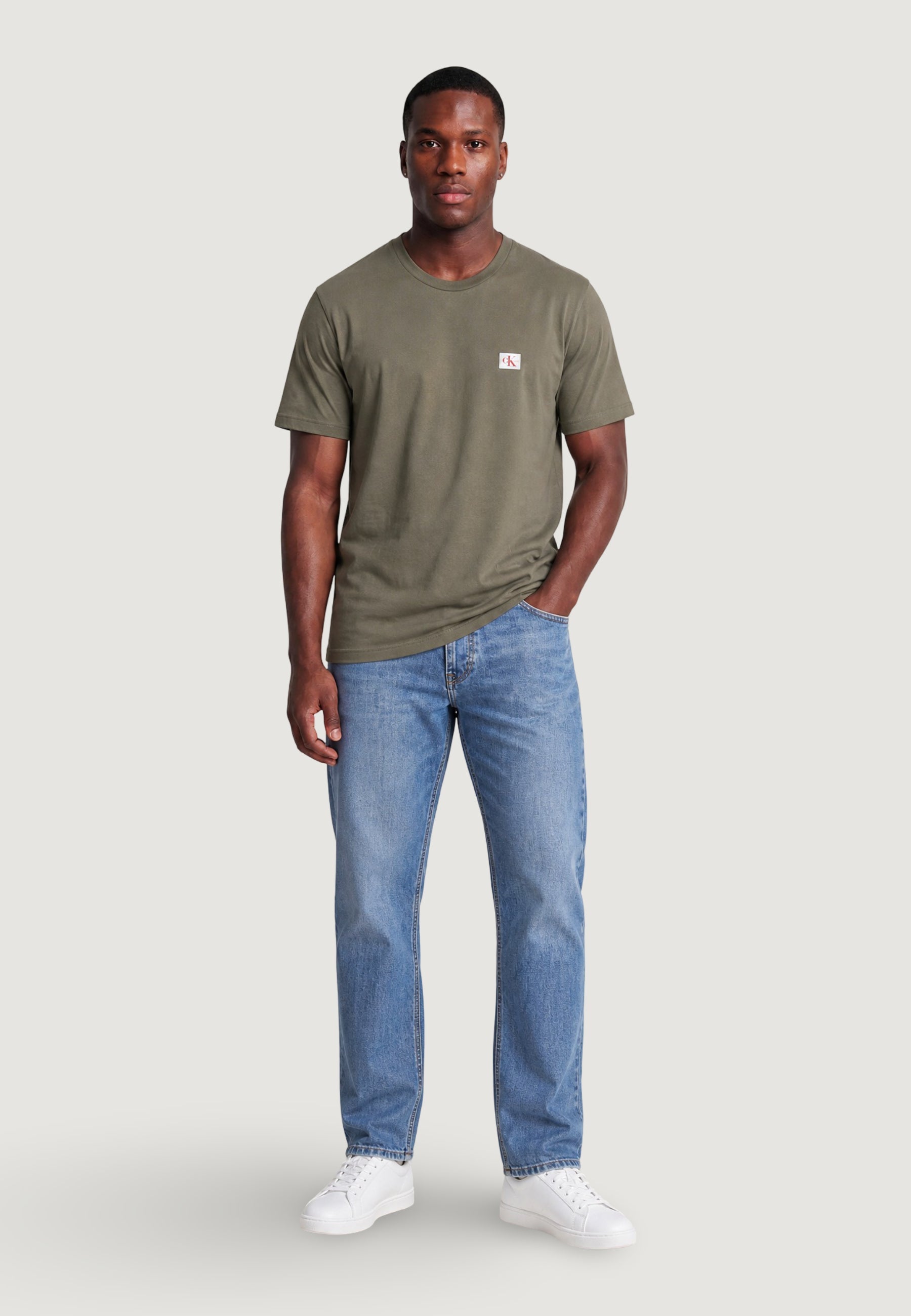 Calvin Klein Badge 30 Jersey Verde