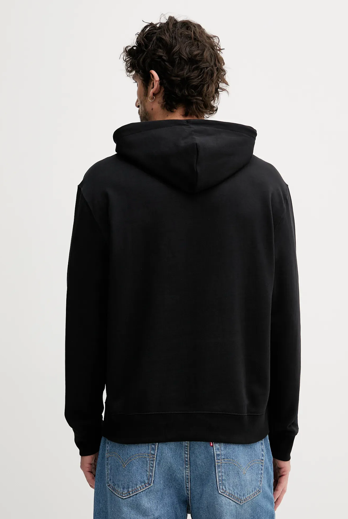 Felpa 350 Terry Badge - Black
