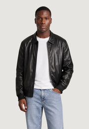 Calvin Klein Faux Leather Bomb Nero