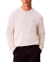 Felpa Clsc Cttn Crew - Beige