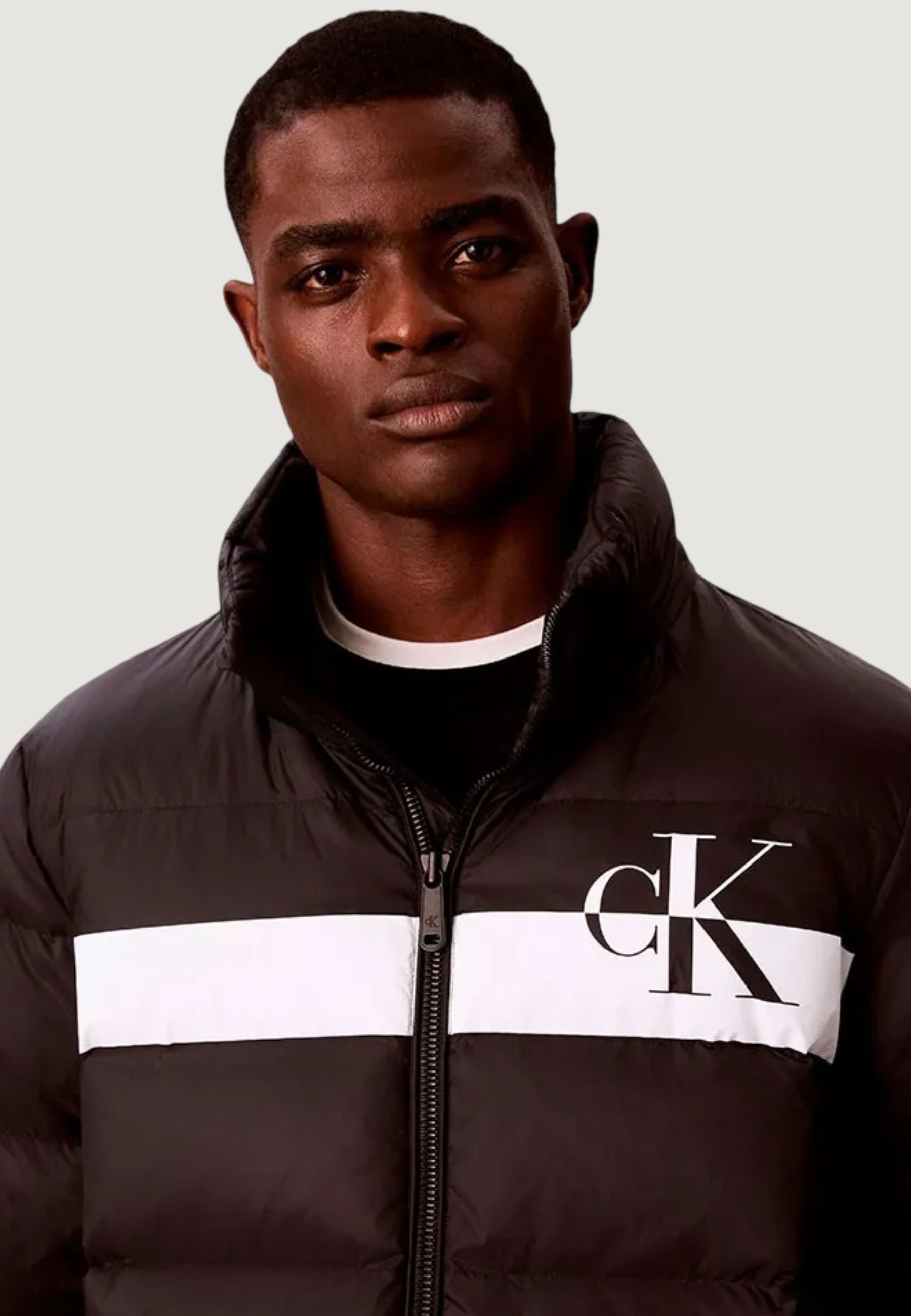 Calvin Klein Nylon Colorblock Nero