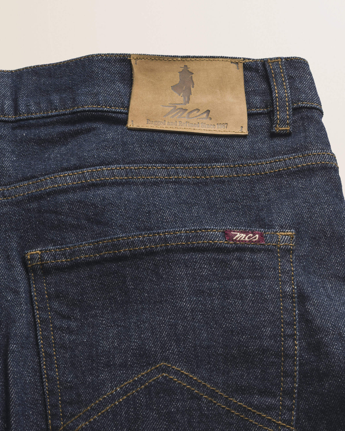 MCS Jeans 5 Tasche Stretch Slim Fit - Rinse