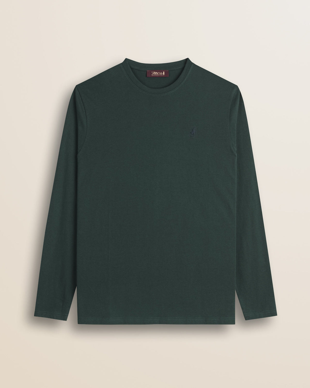 MCS T-Shirt Manica Lunga in Jersey di Cotone - Ponderosa Pine
