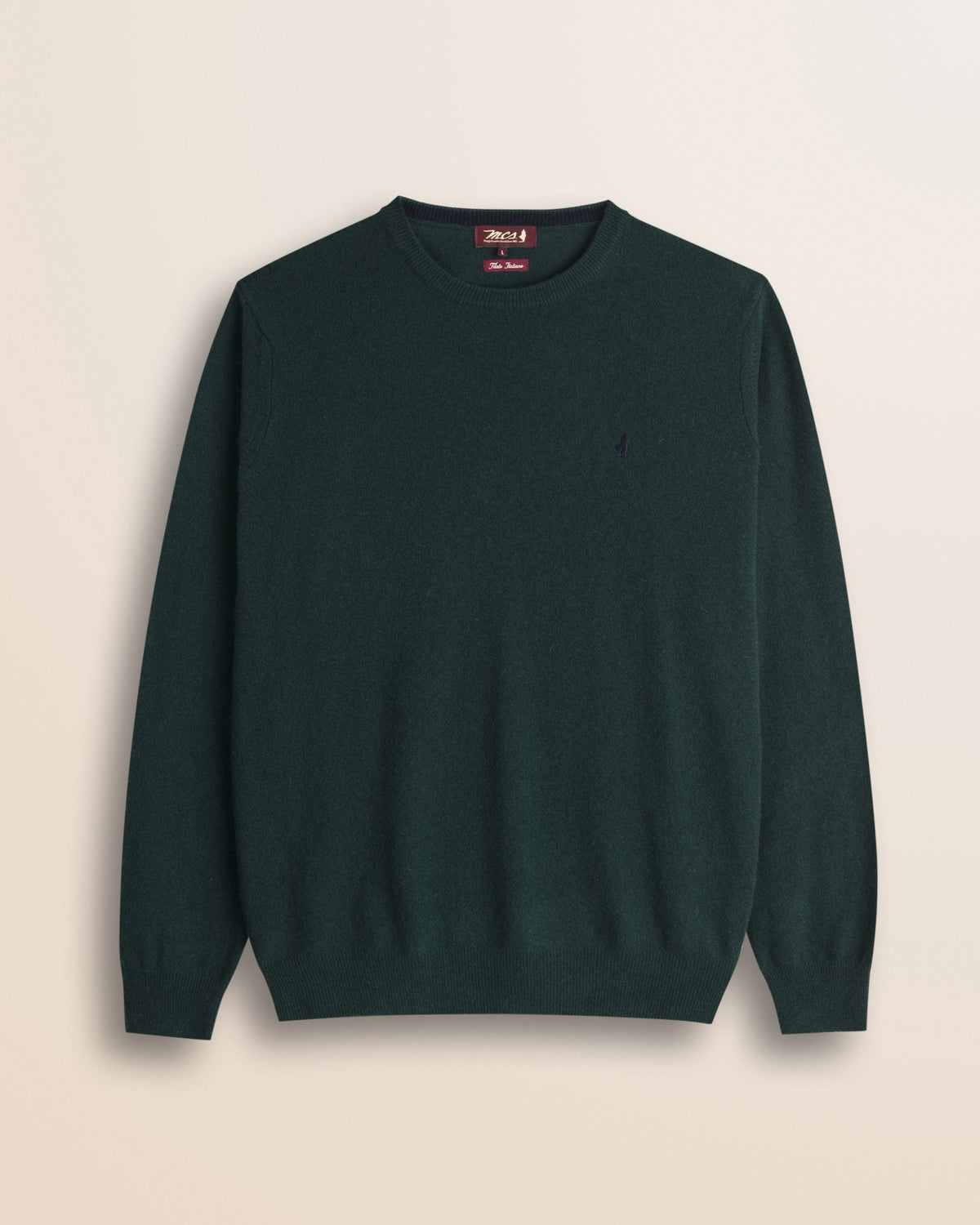 MCS Maglia Girocollo in Lambswool - Ponderosa Pine